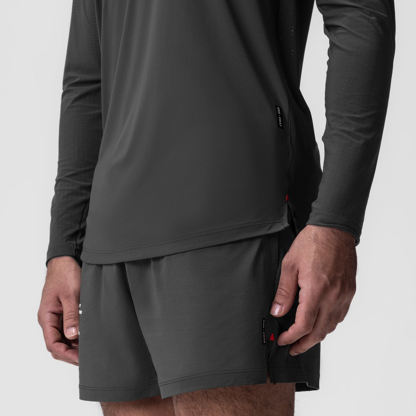 0947. Laser-Vent™ Established Long Sleeve Space Grey | ASRV on sale