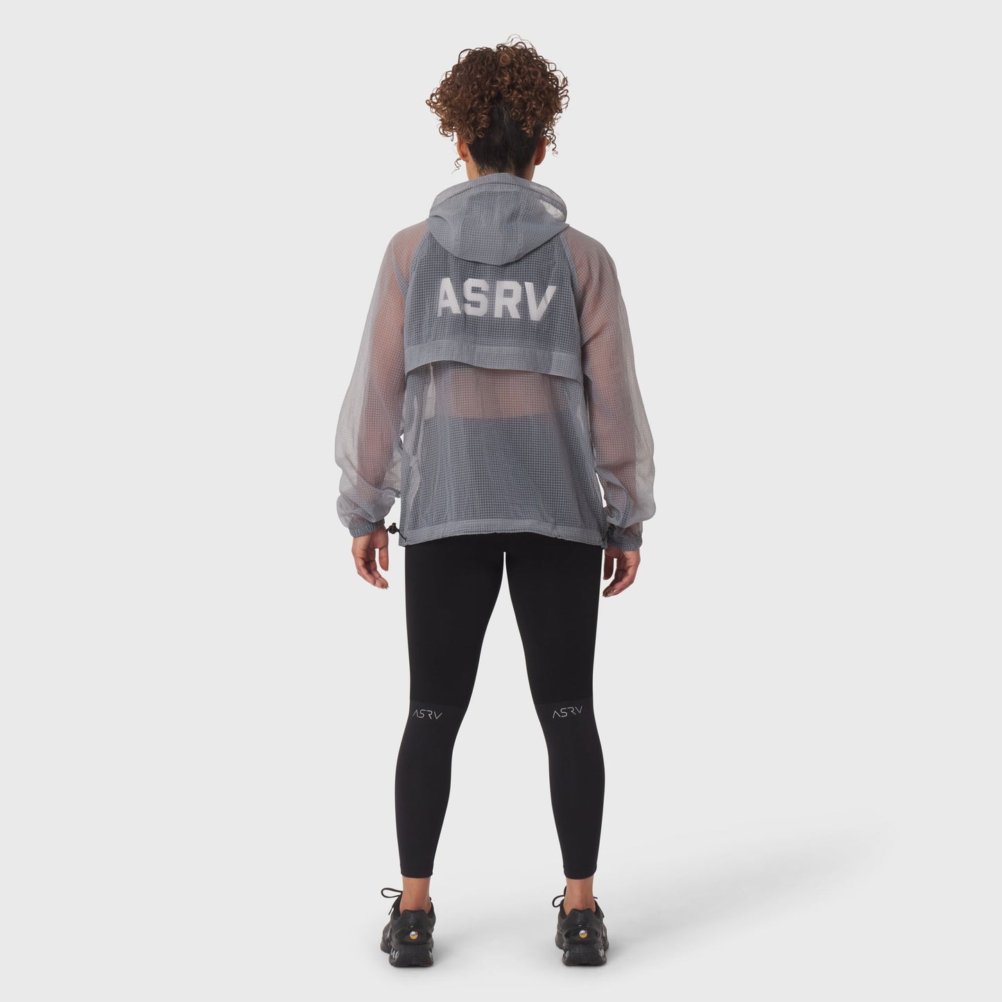1162. Weather-Ready Transparent Ripstop Shell Jacket Slate Grey | ASRV Online