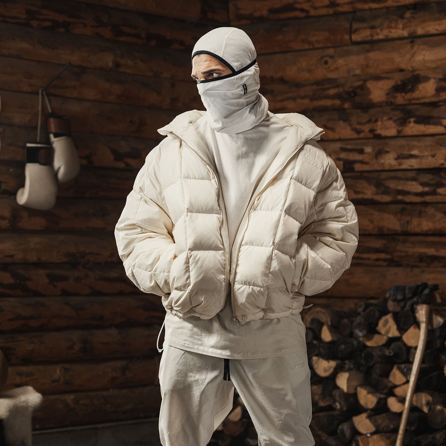0551. Weather-Ready Down Puffer Jacket Ivory Cream | ASRV near me