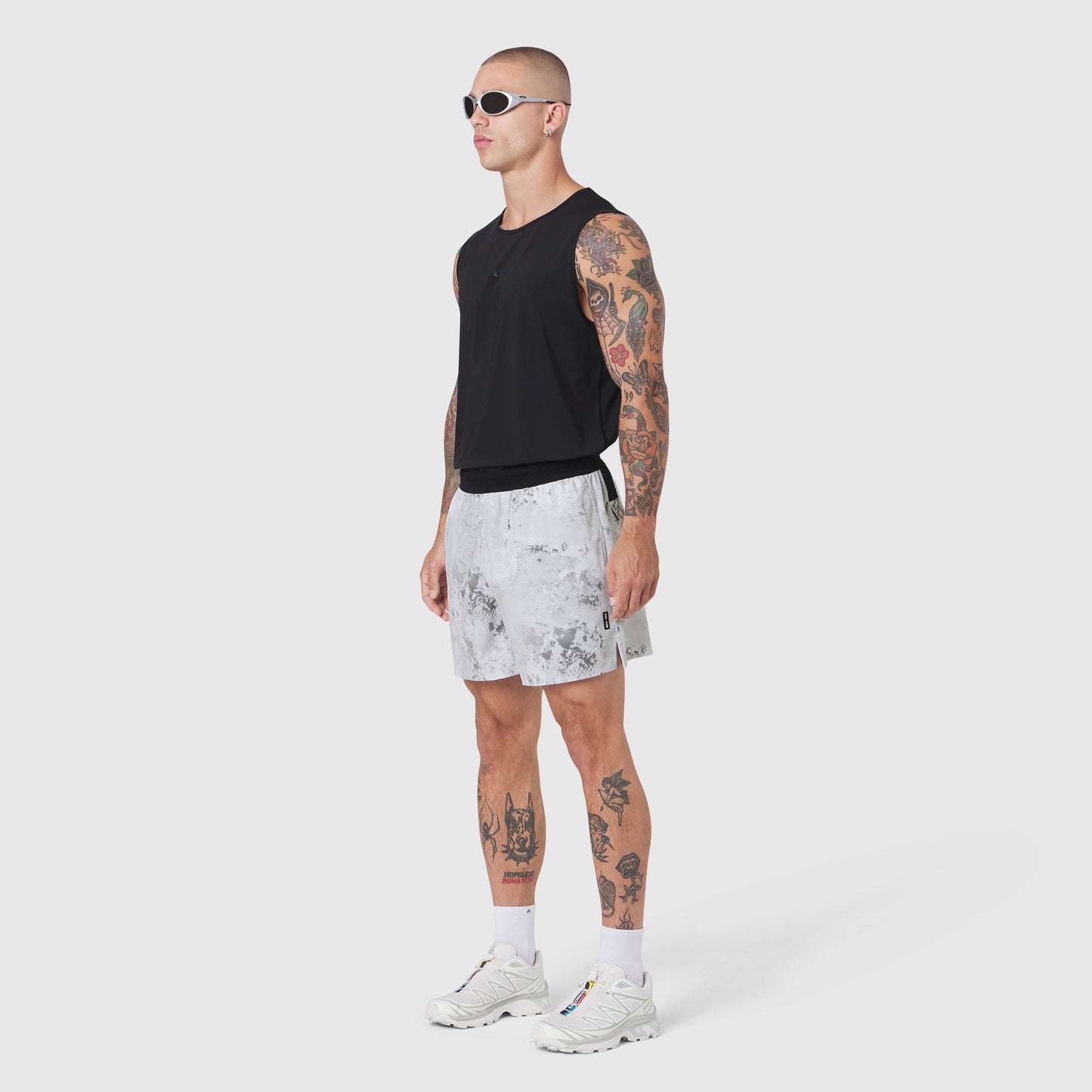 1195. TETRA-LITE® 5" Linerless Training Short Sedona Snow Camo | ASRV US