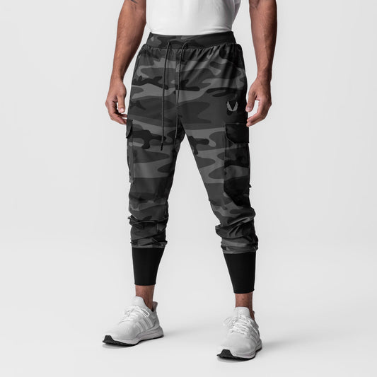 0825. Tetra-Lite® Cargo High Rib Jogger Black Camo "Reflective" | ASRV on sale