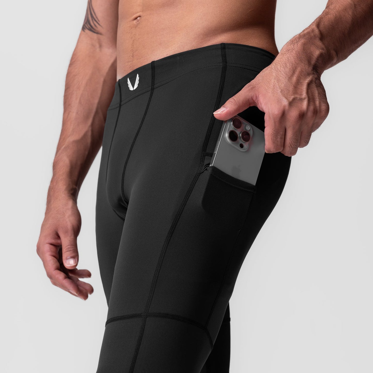 0977. WarpFlexx-Lite® 3/4-Length Legging Black | ASRV for sale
