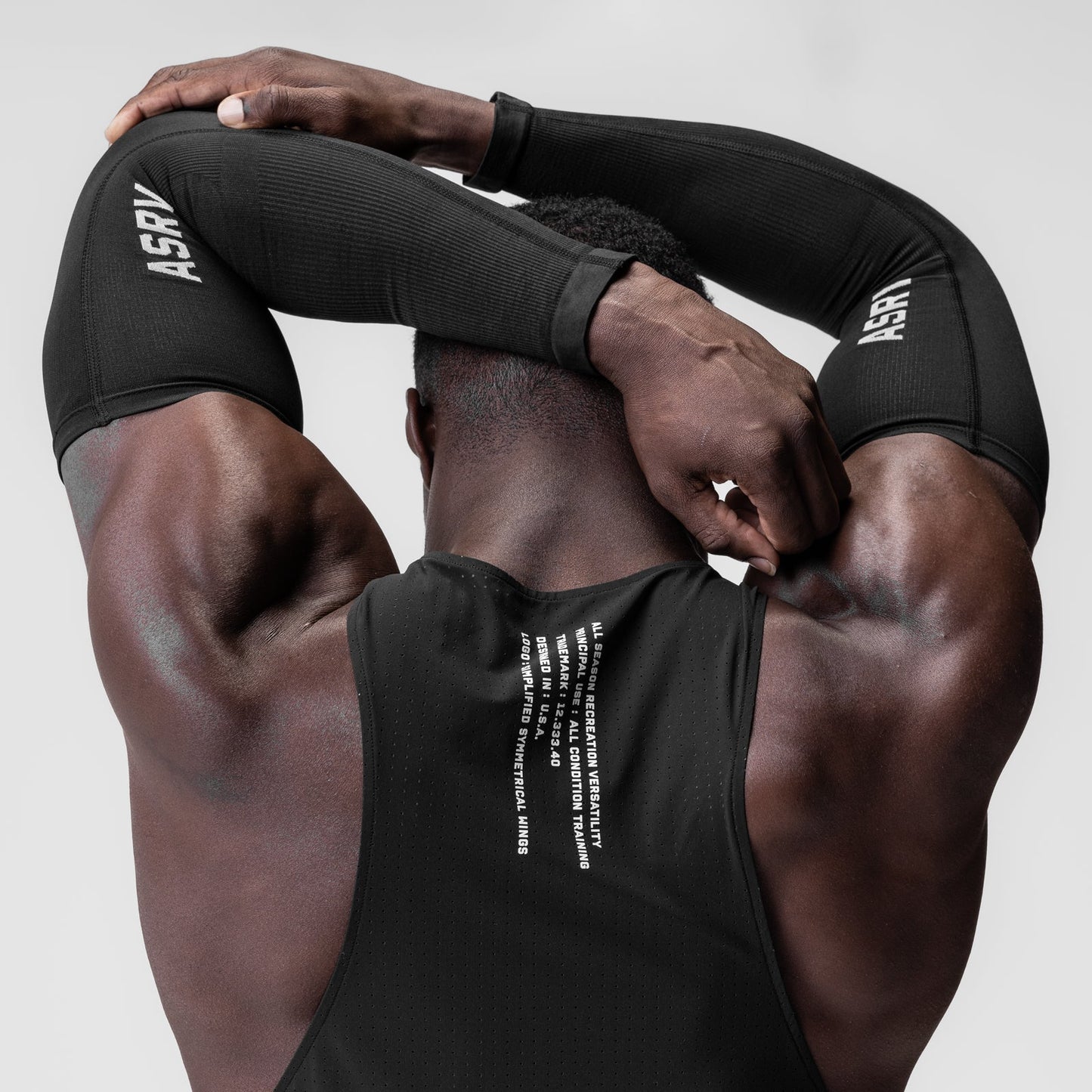 0940. Body-Mapped Arm Sleeve Black | ASRV on sale
