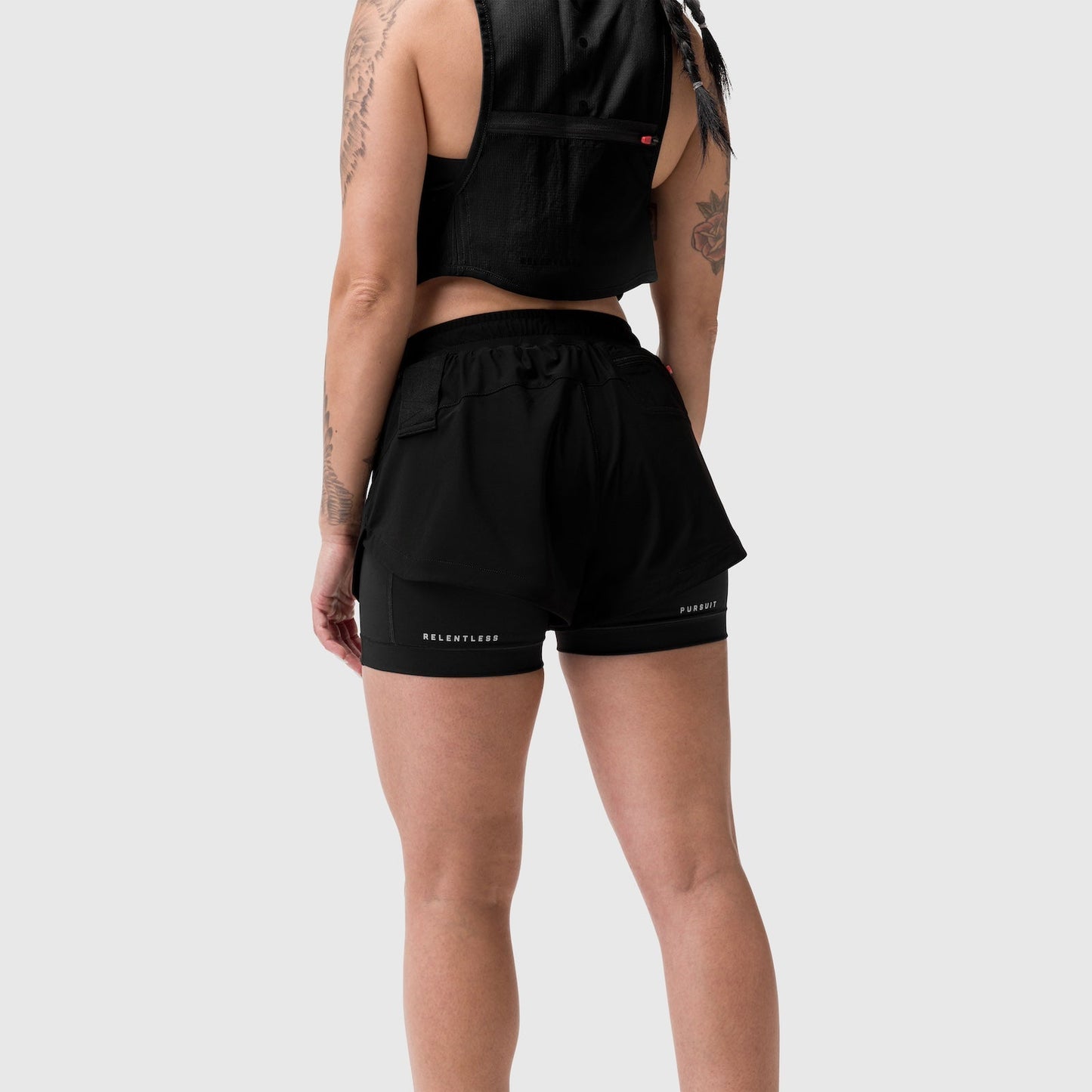 W025. Tetra-Lite® Liner Short Black "Bracket" | ASRV sale