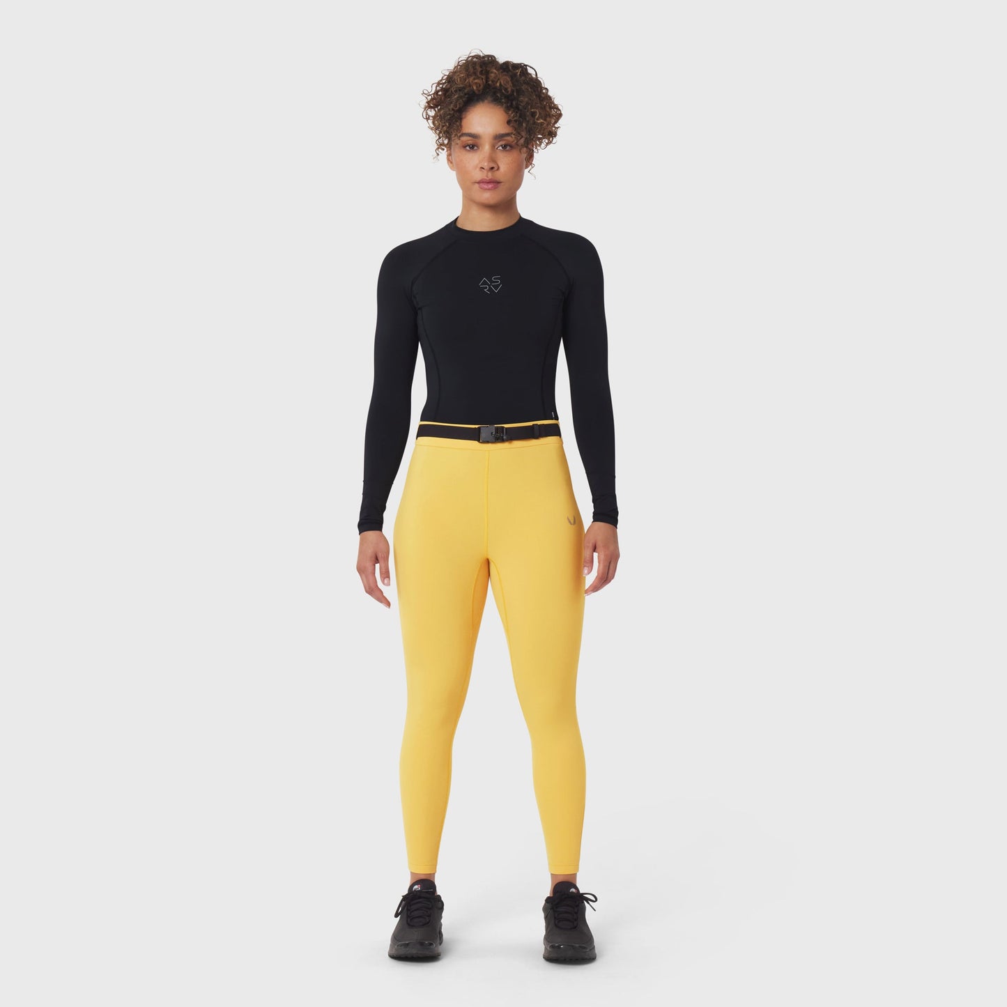 W059. Hybrid Belt-Pack Run Legging Amber | ASRV on sale