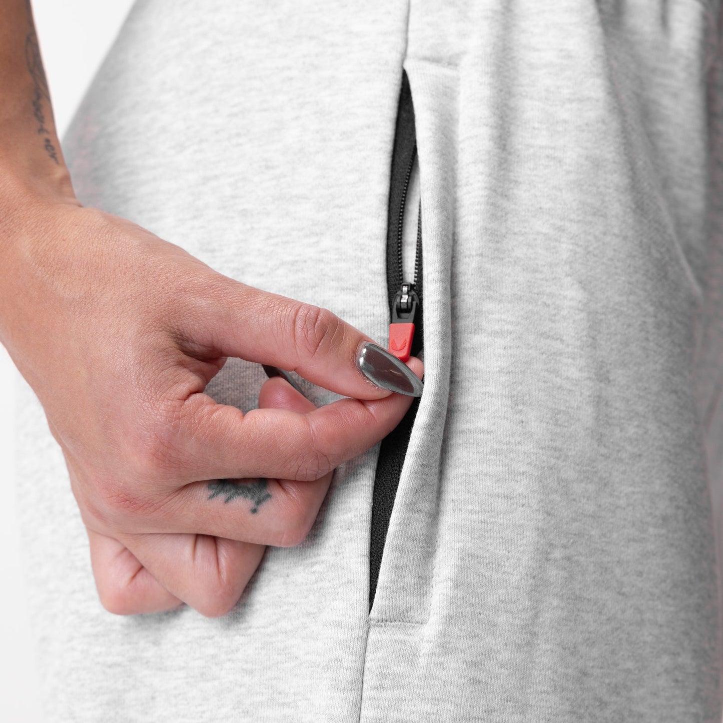 ASRV x Equinox Sorona® French-Terry Oversized Jogger Heather Grey | ASRV Online