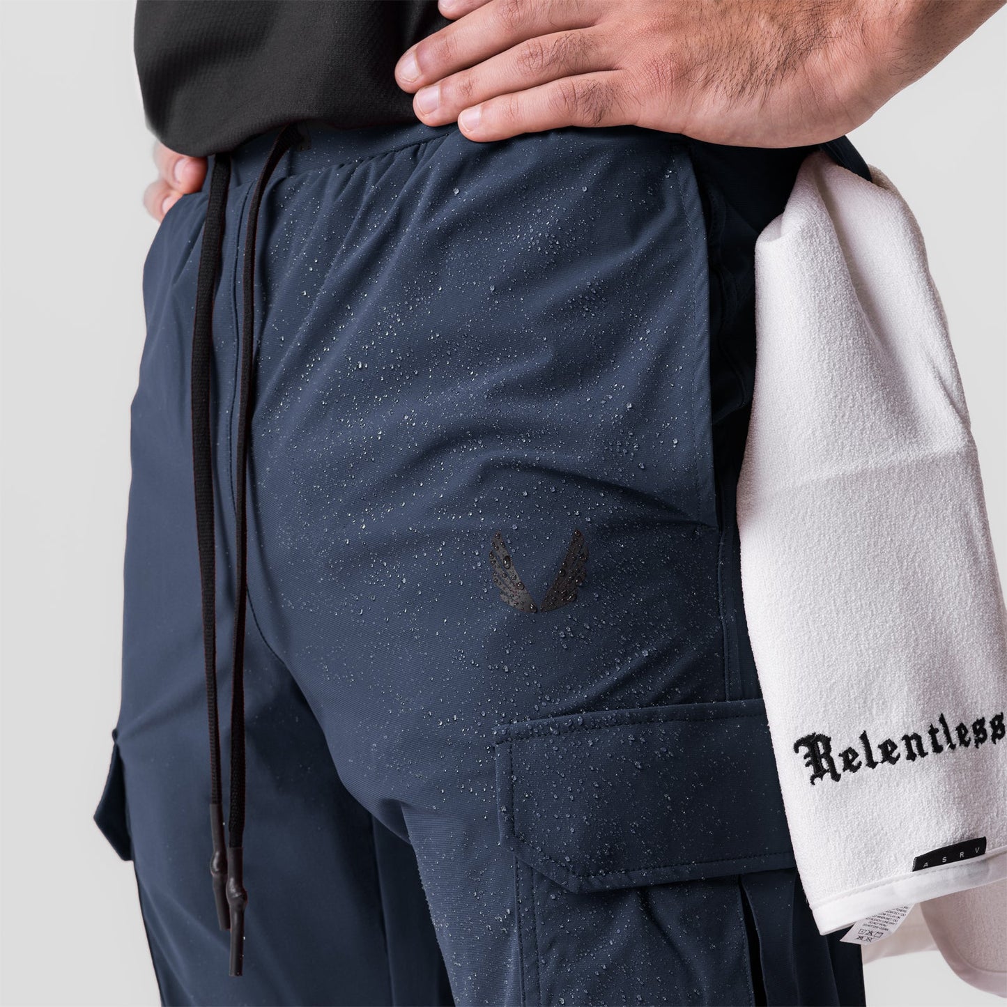 0825. Tetra-Lite® Cargo High Rib Jogger Navy | ASRV US