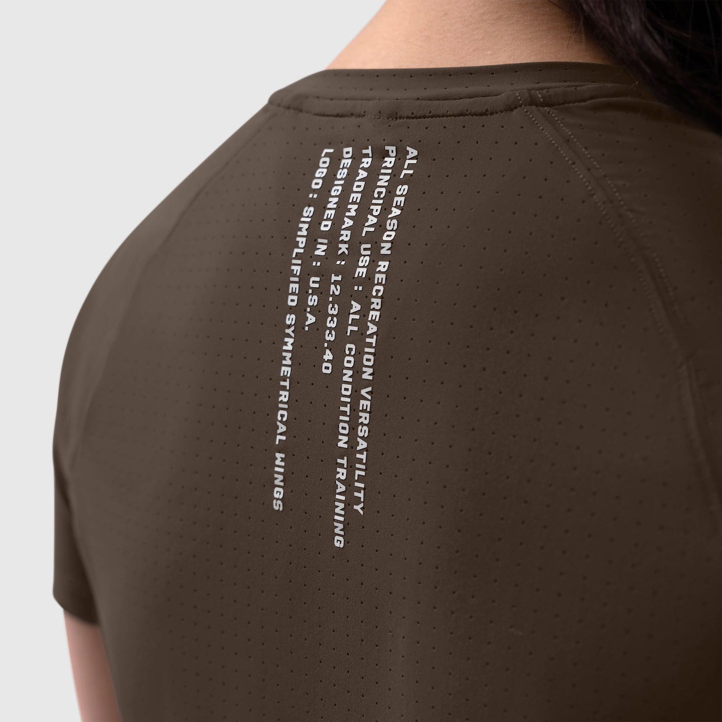 W017. Laser-Vent™ Established Tee Dark Earth | ASRV discount