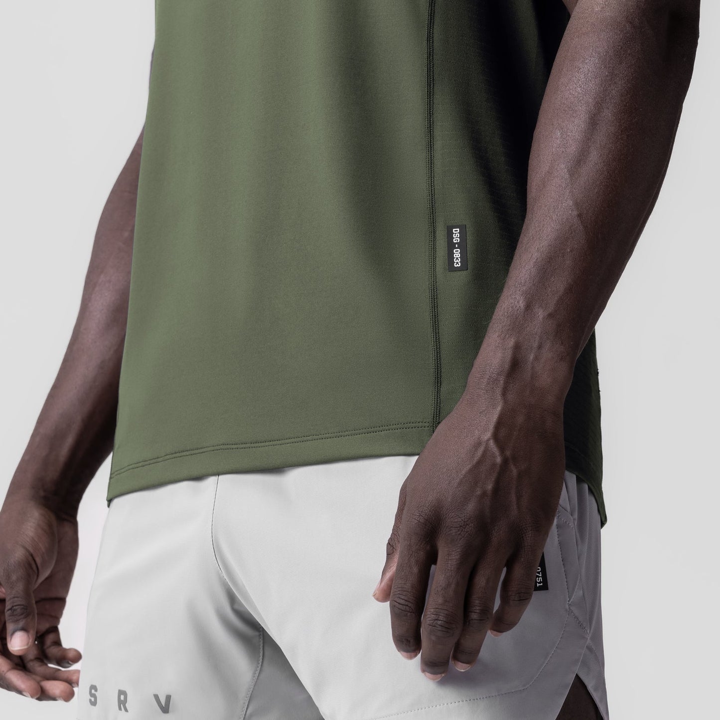 0833. 3D-Lite® 2.0 Lycra® Pro Singlet Olive | ASRV discount