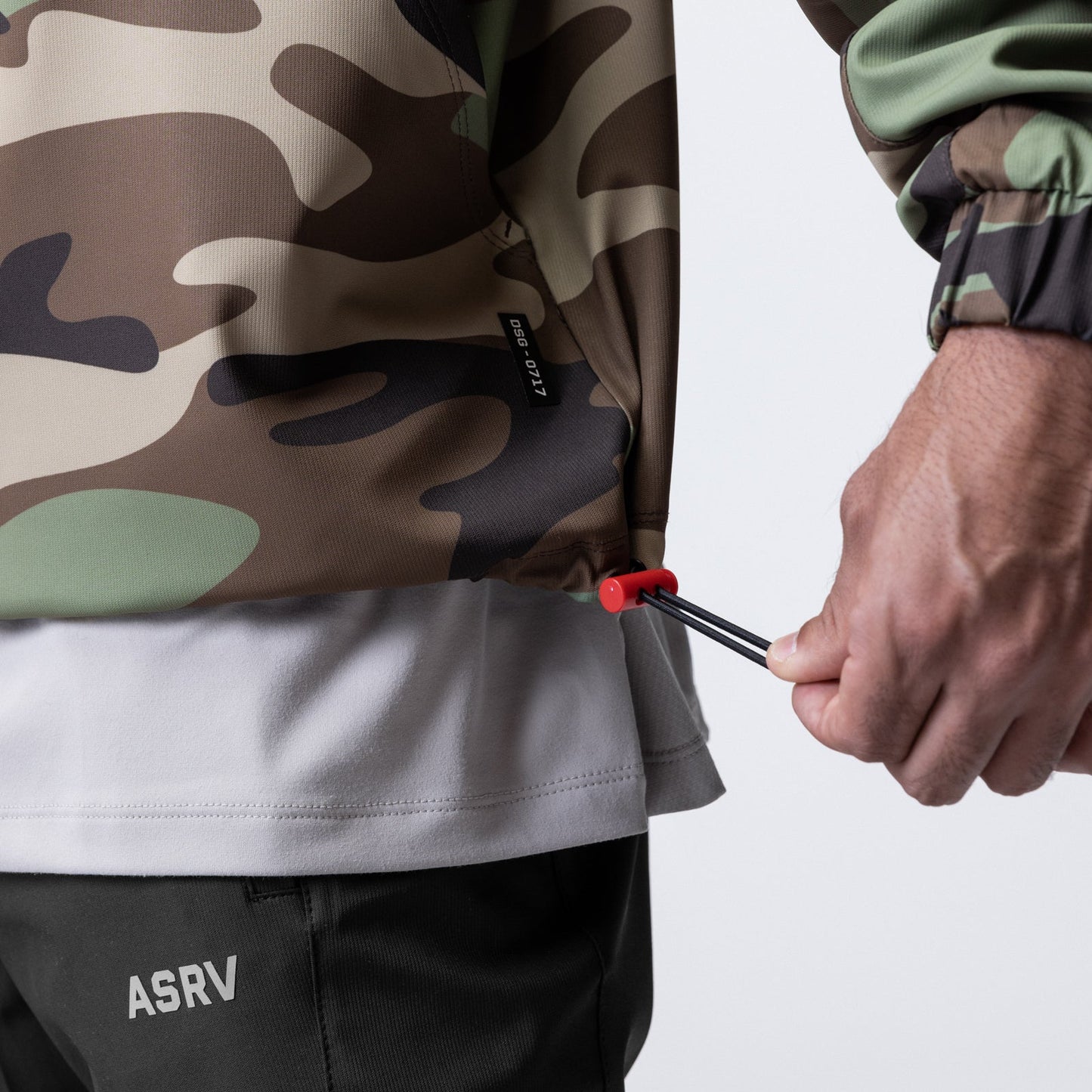 0717. Weather-Ready Anorak Jacket Woodland Camo | ASRV US