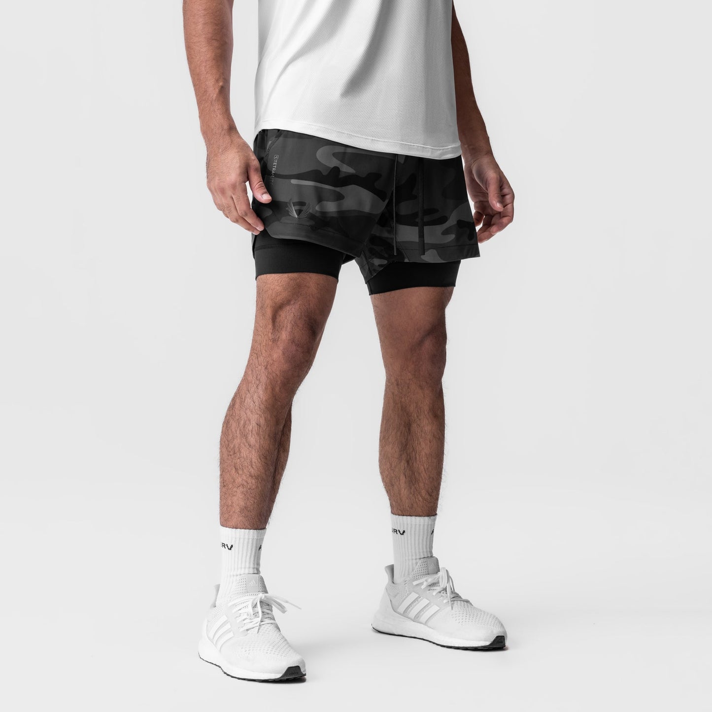 0865. Tetra-Lite® 5" Liner Short Black Camo "Wings"/Black | ASRV Discount