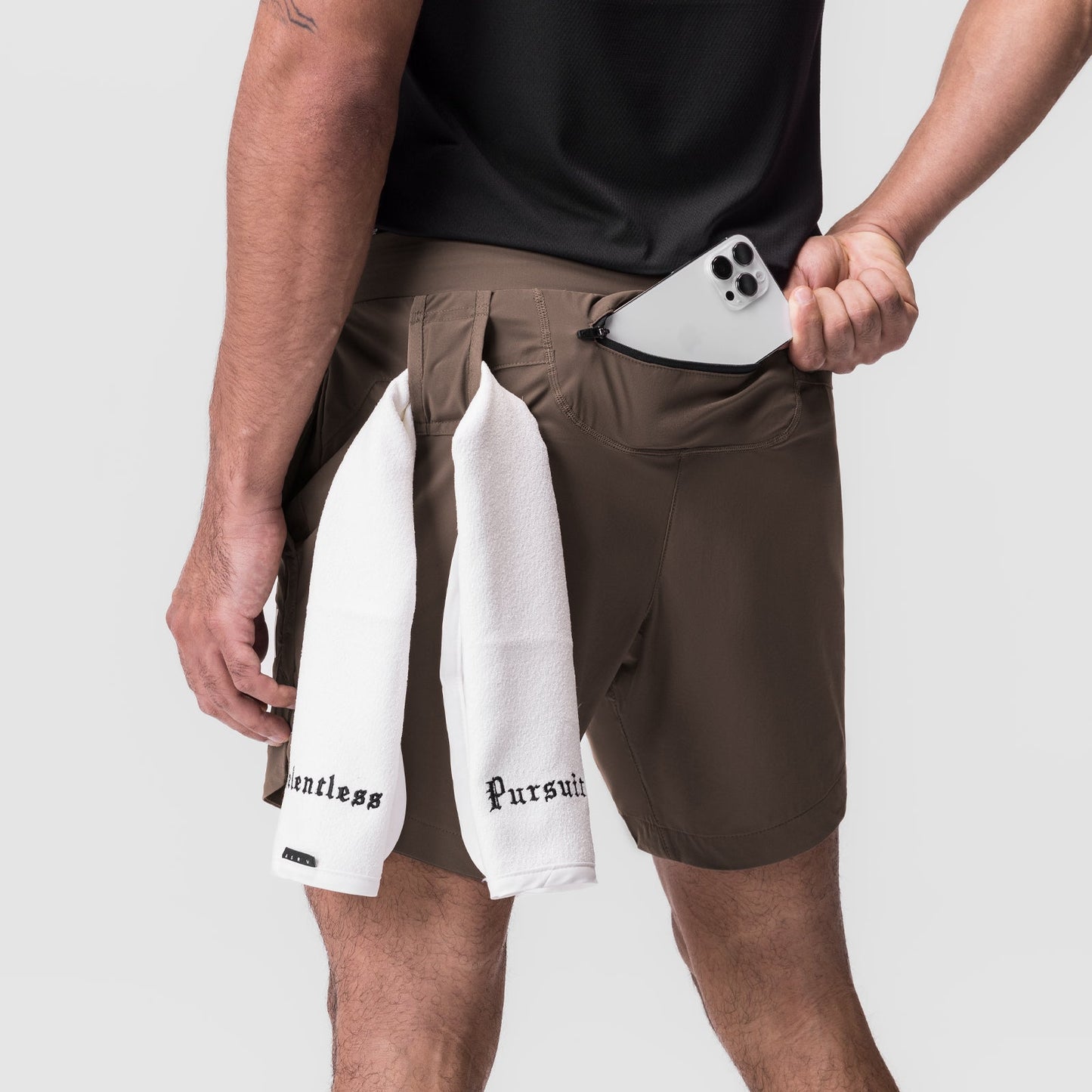 0823. Tetra-Lite® 7" Linerless Short Deep Taupe "Wings" | ASRV US