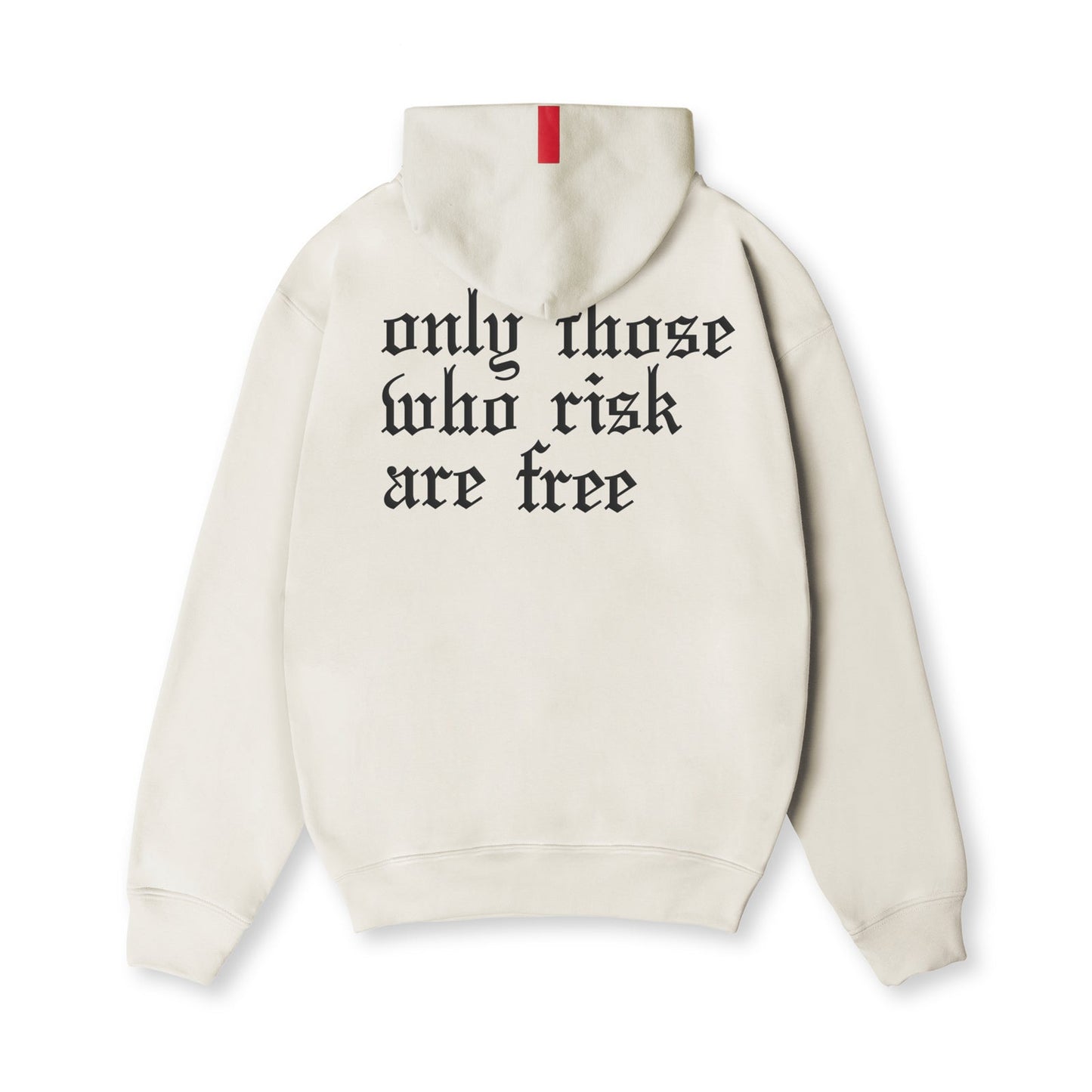 0874. Tech-Terry™ Zip Pocket Hoodie Stone/Black "OTWR" | ASRV near me