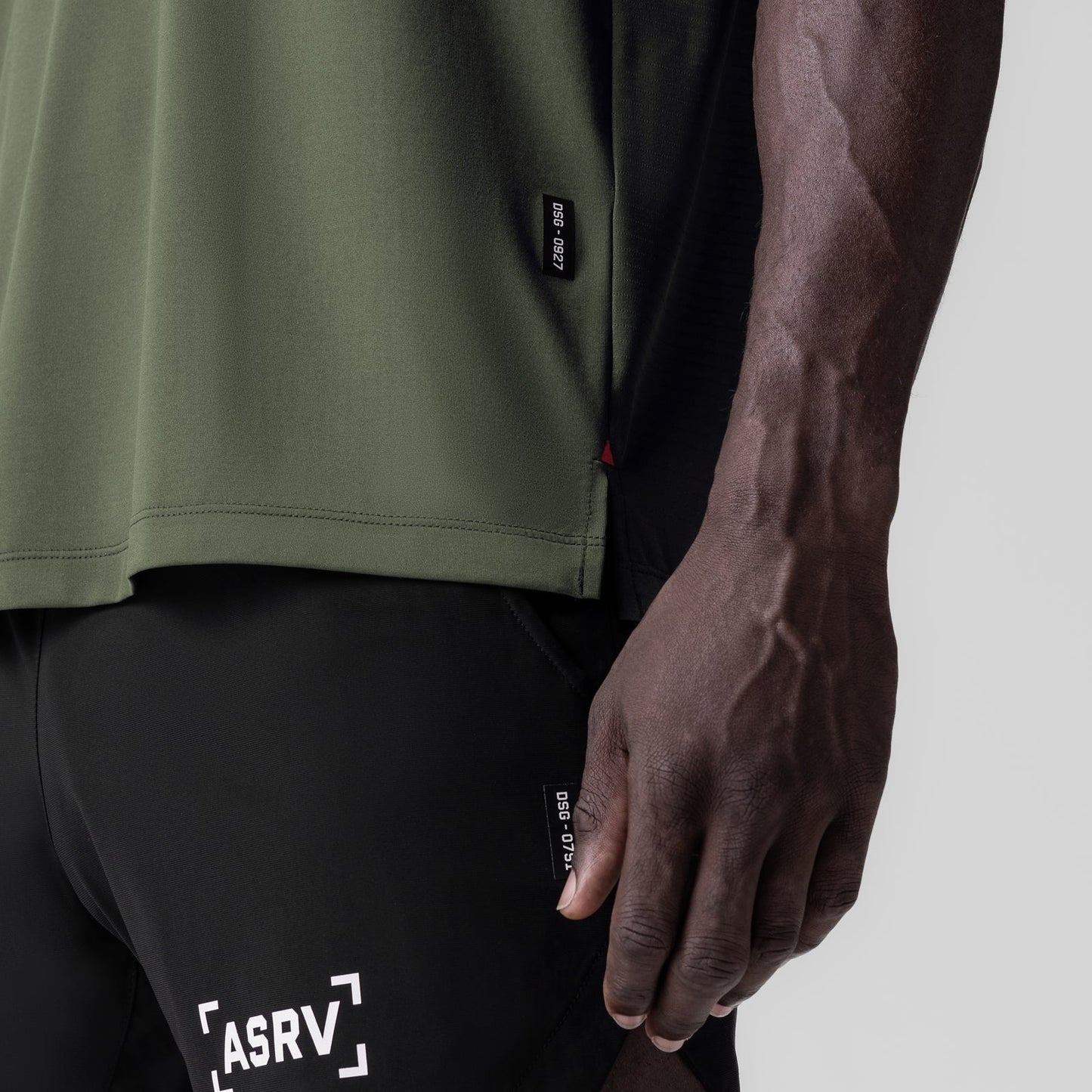 0927. 3D-Lite® 2.0 Lycra® Relaxed Cutoff Olive | ASRV for sale