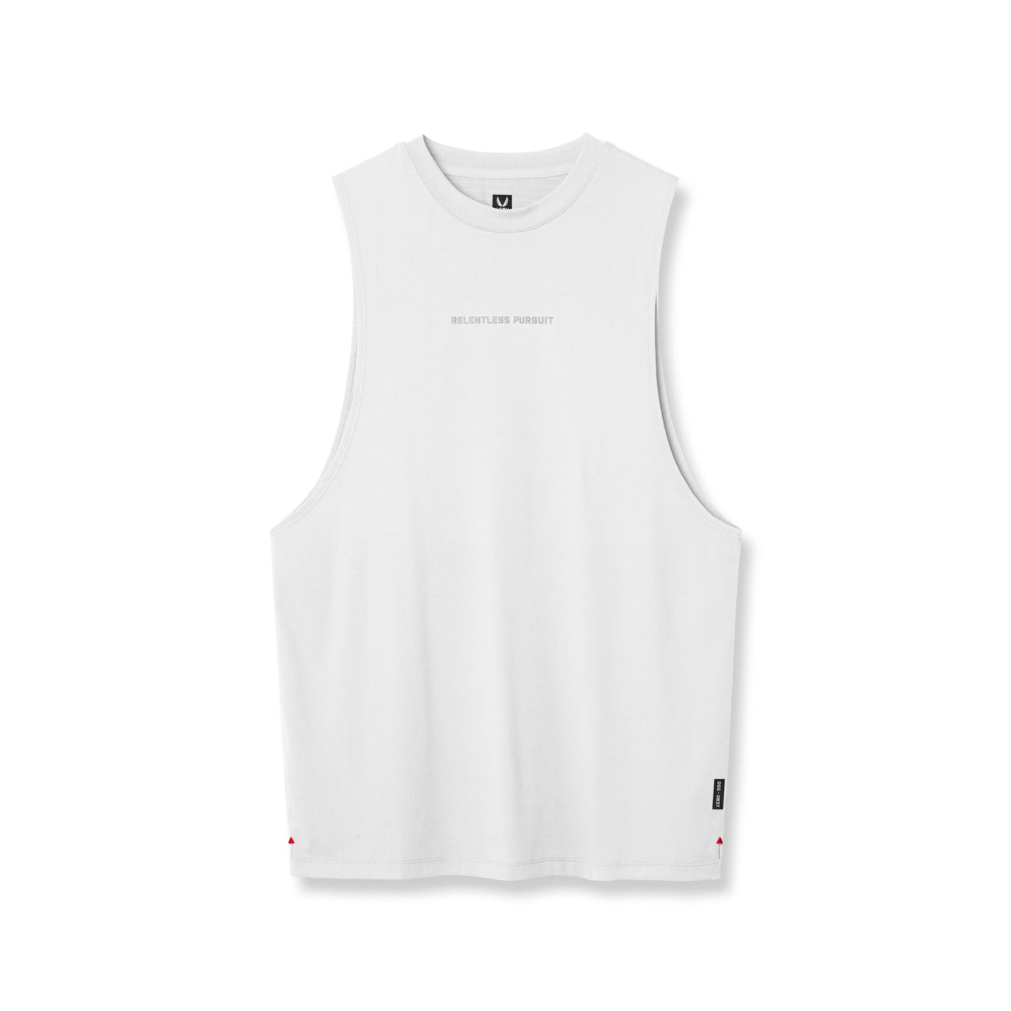 0837. 3D-Lite® 2.0 Lycra® Muscle Tank White "RP" | ASRV discount