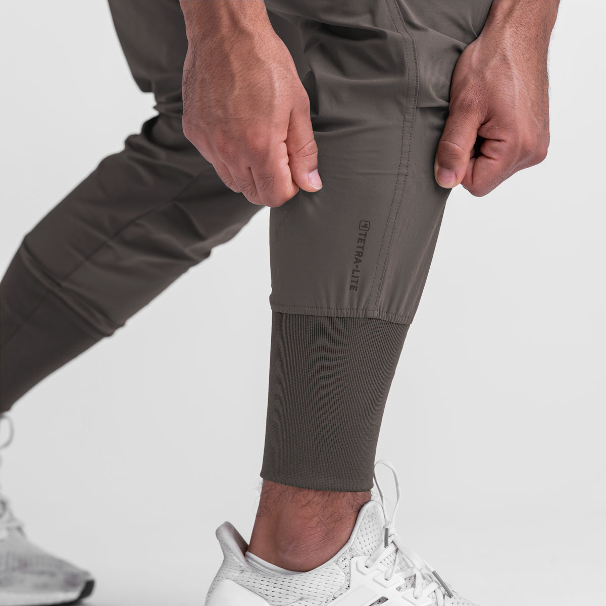 0437. Tetra-Lite® Cargo High Rib Jogger Deep Taupe | ASRV Discount
