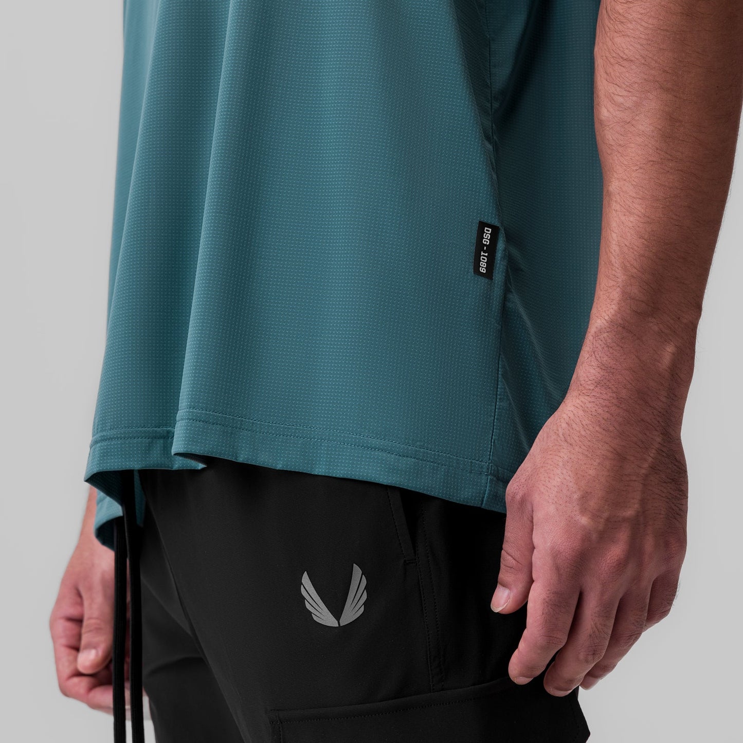 1089. Ice-Skin™ Oversized Tee Storm | ASRV Online