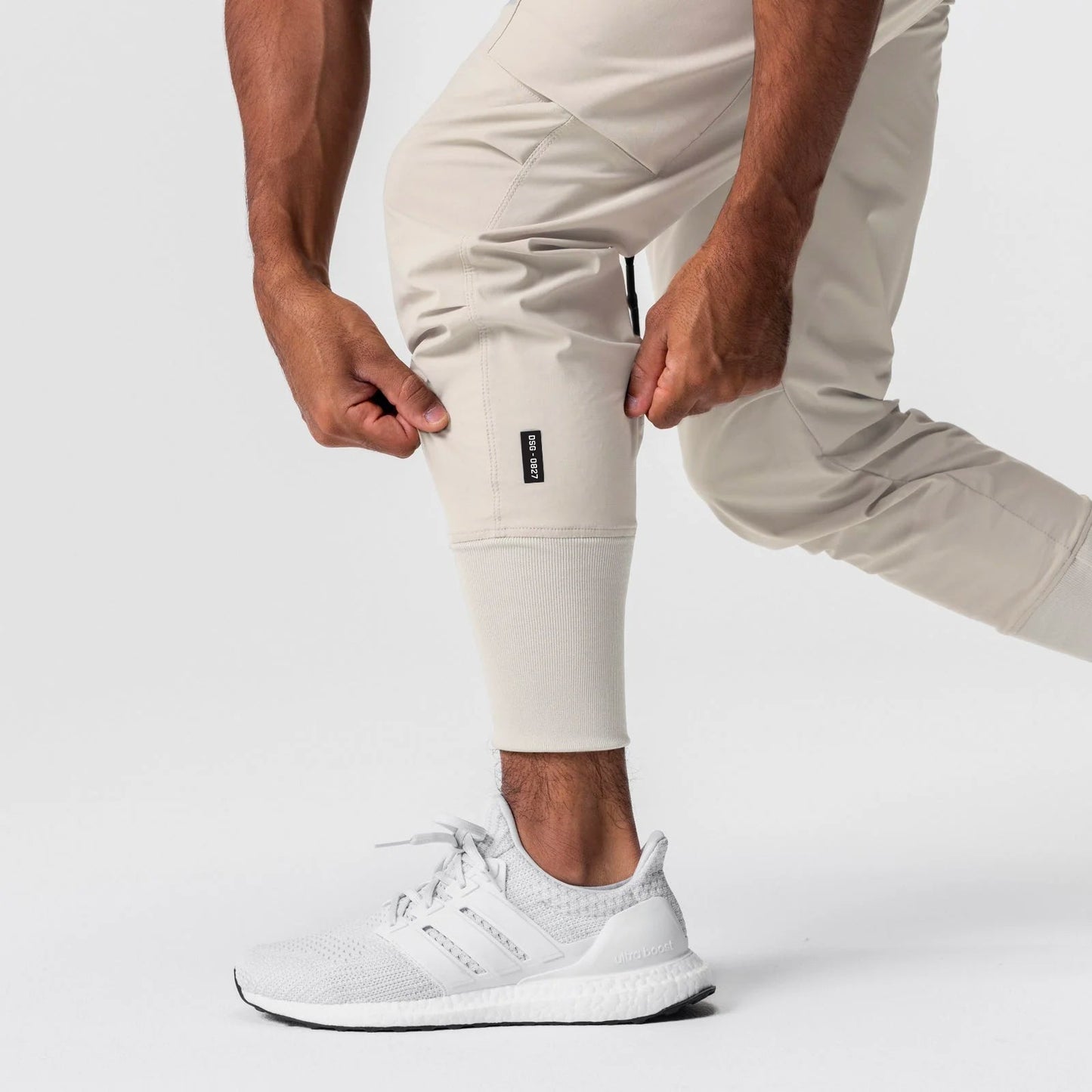 0827. Tetra-Lite® Inlay Pocket High Rib Jogger Sand Smoke | ASRV Discount