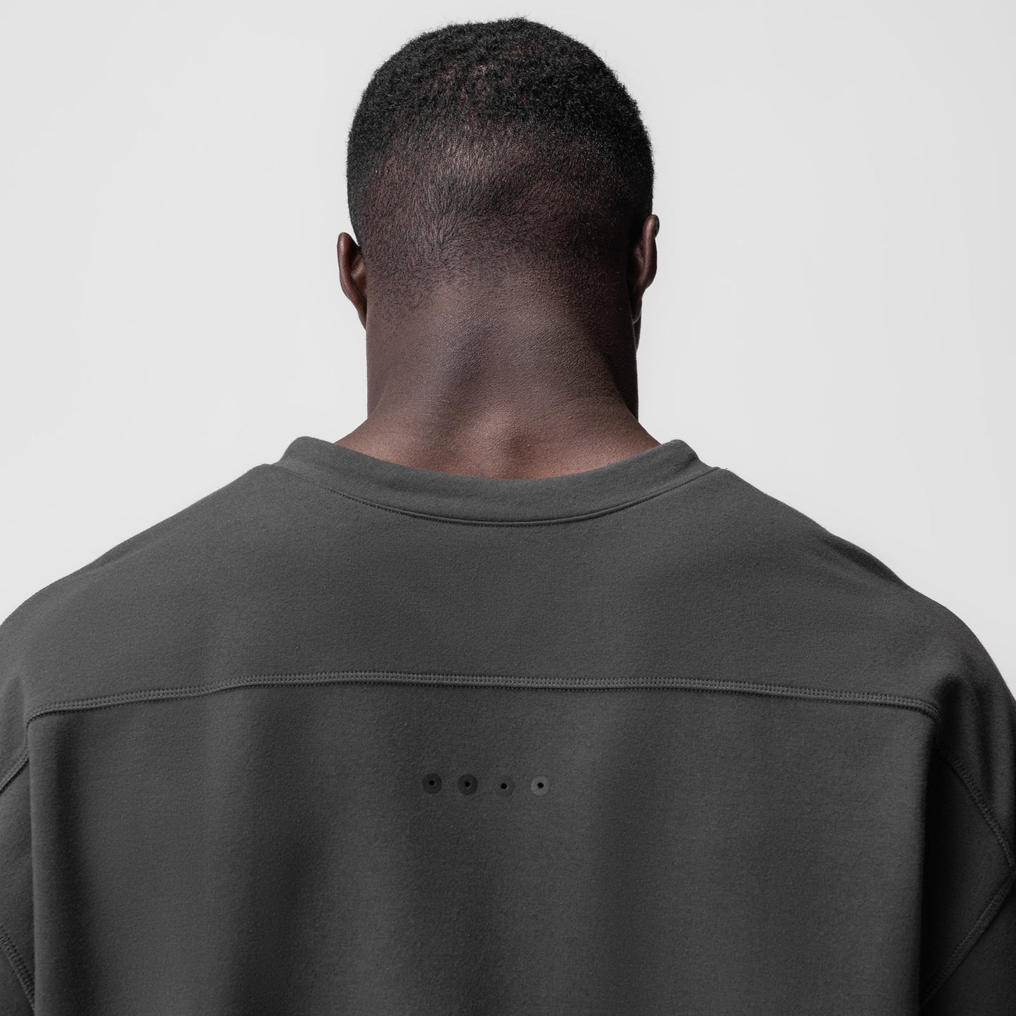 0945. Micro-Terry Warm-Up Tee Space Grey | ASRV discount