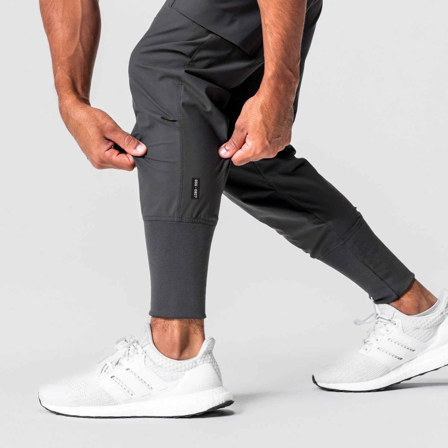0827. Tetra-Lite® Inlay Pocket High Rib Jogger Space Grey | ASRV discount