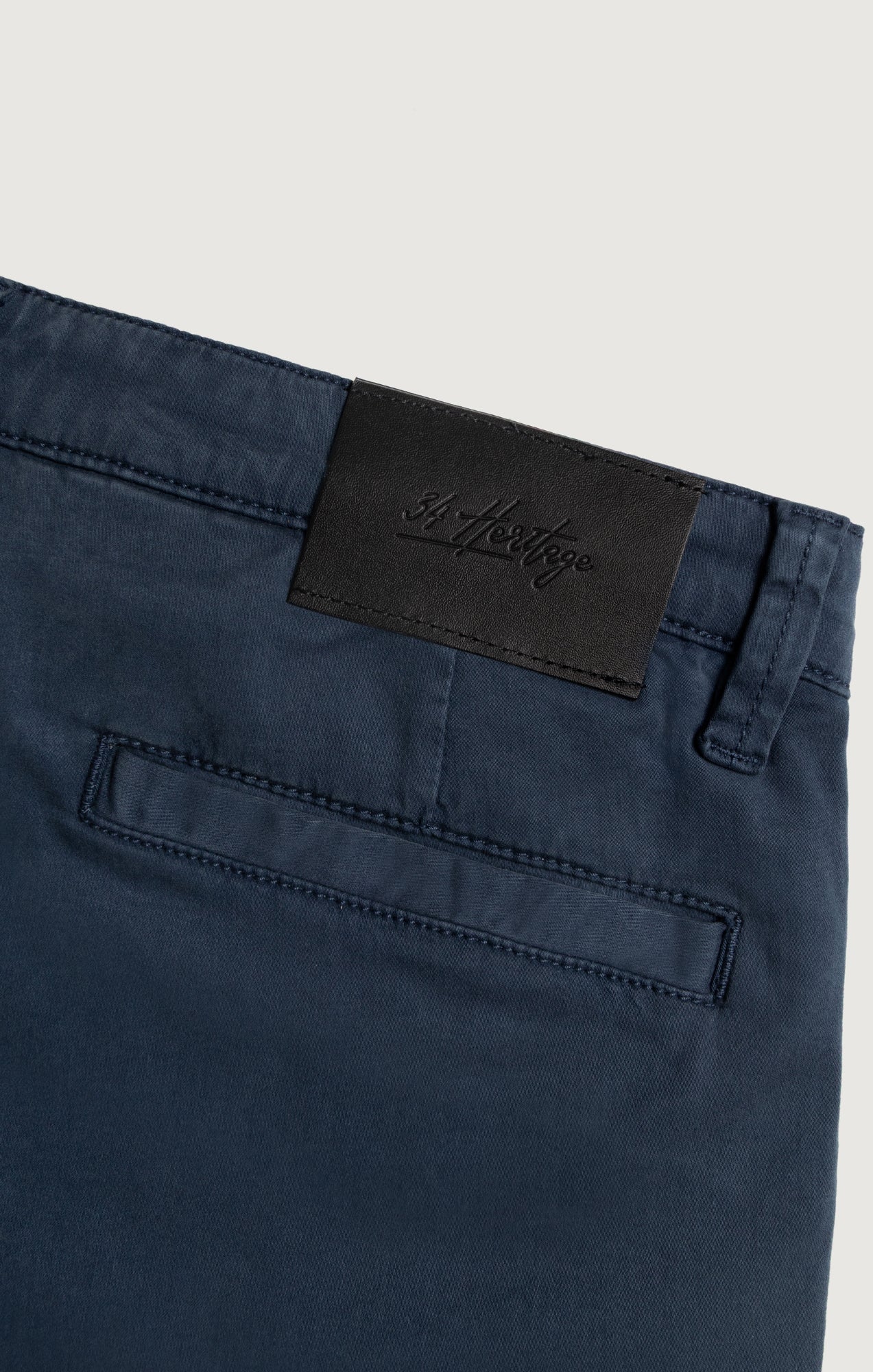 34 Heritage Arizona Slim Shorts In Dark Denim Twill