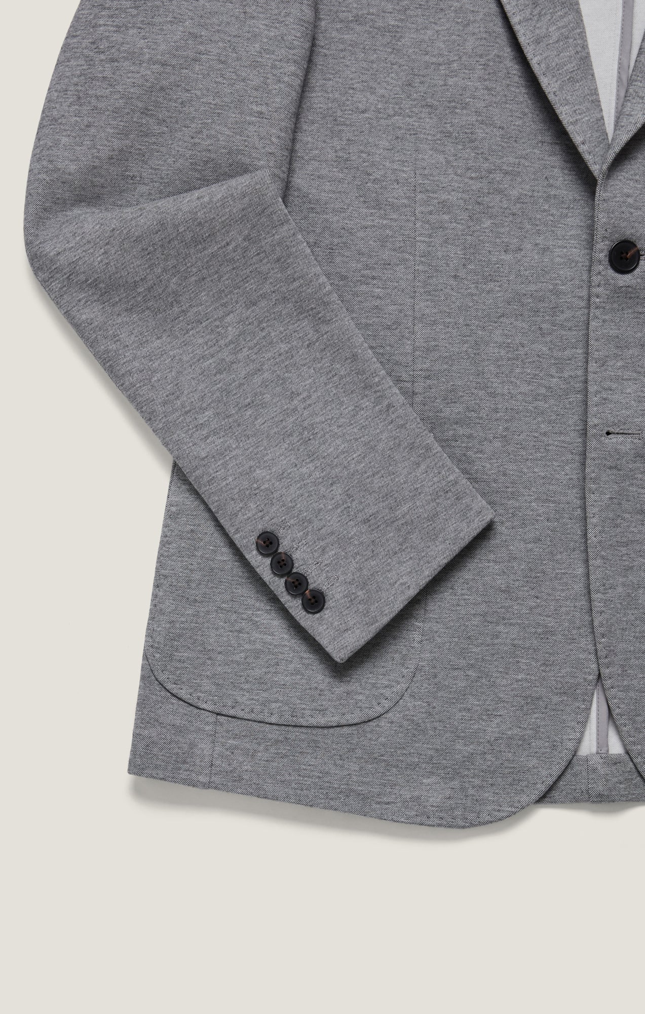 34 Heritage Matteo Blazer in Grey Melange