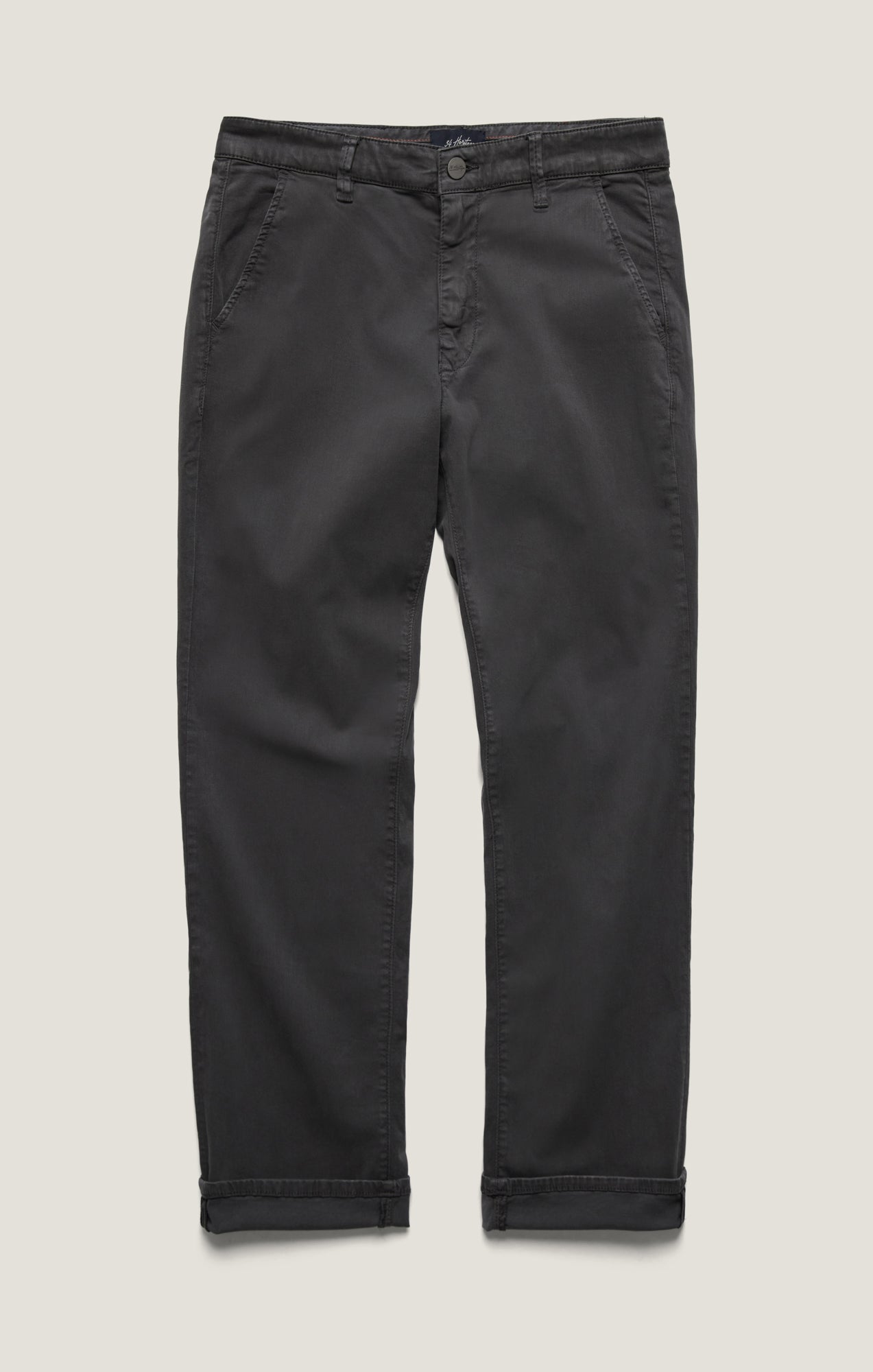34 Heritage Charisma Relaxed Straight Chinos in Ash Twill