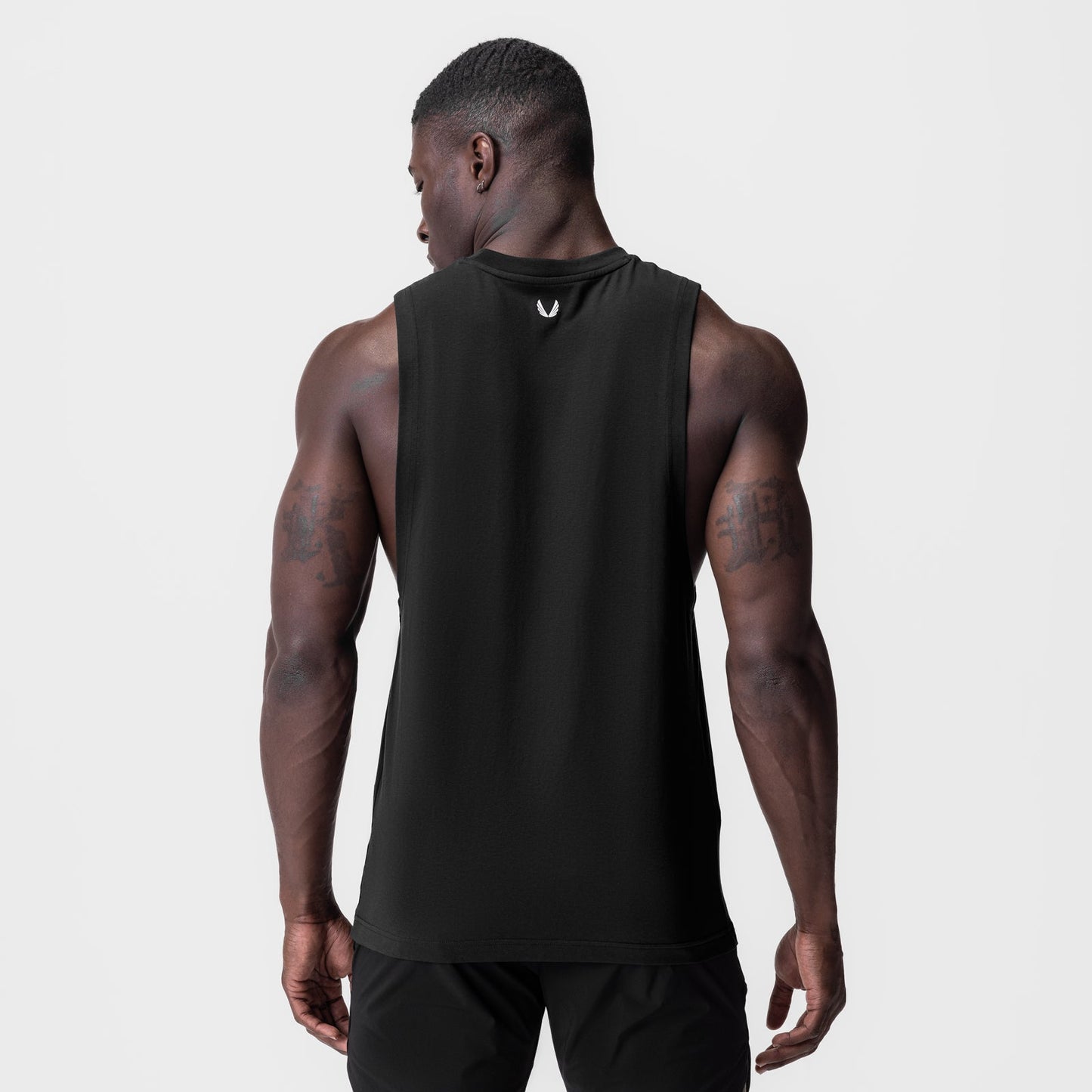 0926. Supima® Muscle Tank Black | ASRV sale