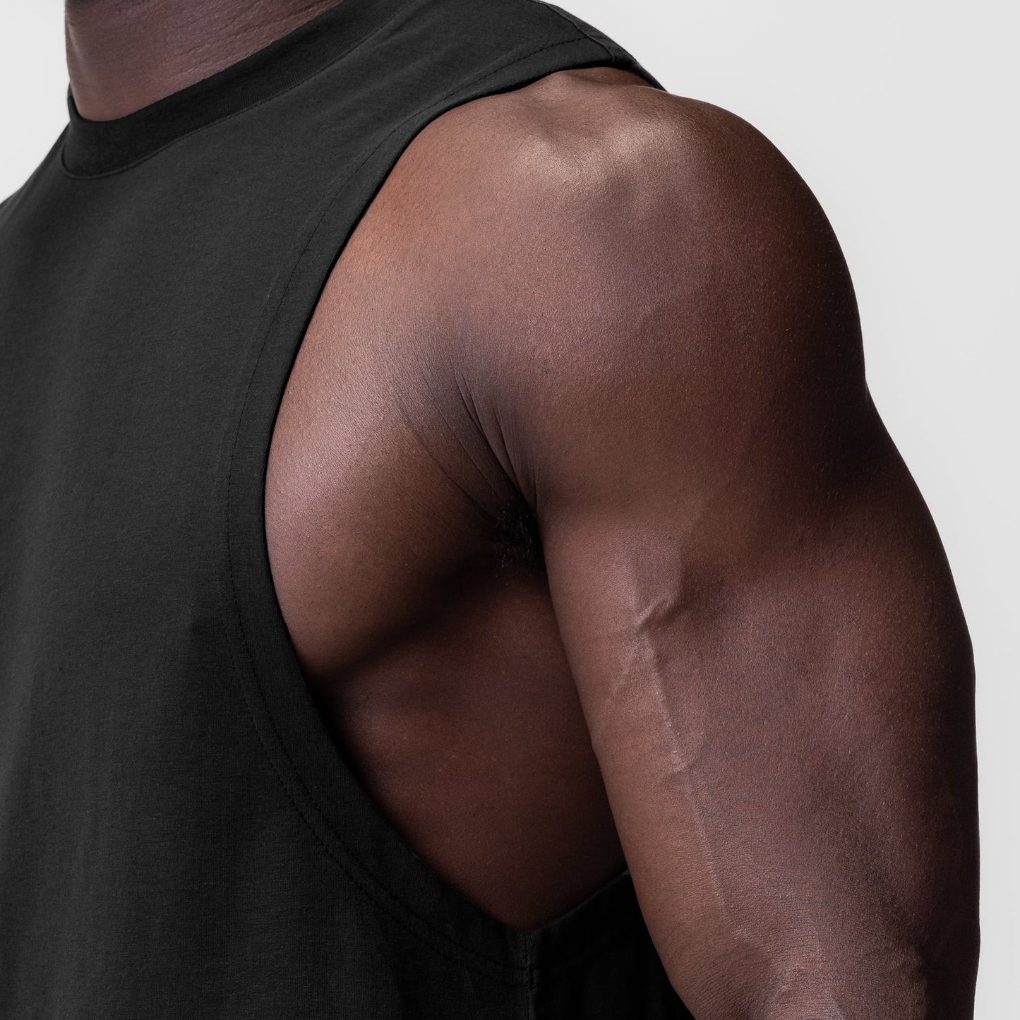 0926. Supima® Muscle Tank Black | ASRV sale