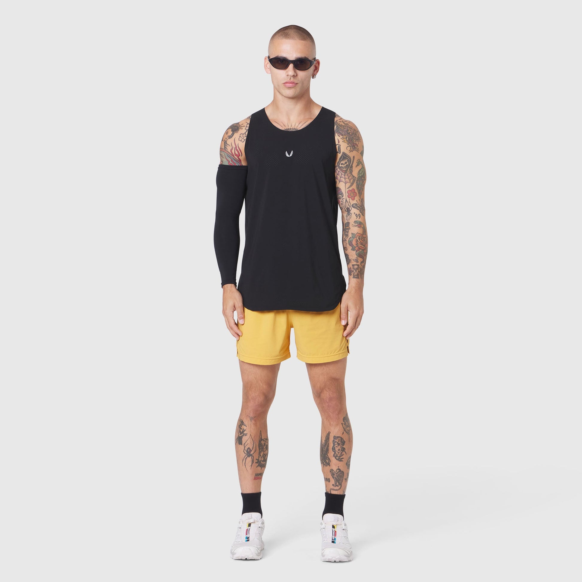 1189. Aerotex™ Perforated Run Tank Black | ASRV on sale