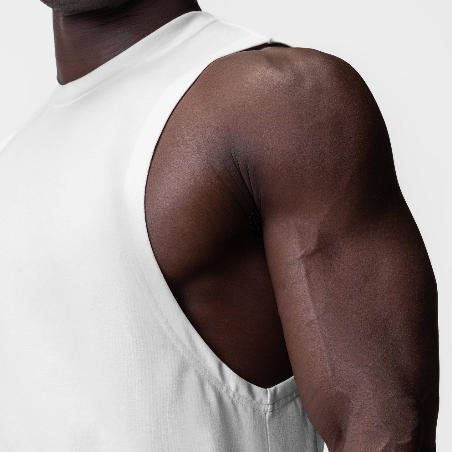 0926. Supima® Muscle Tank White | ASRV discount