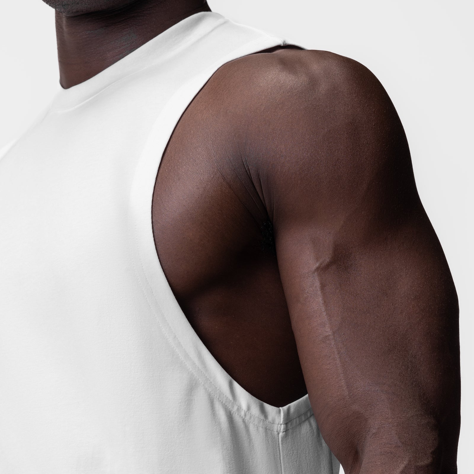 0926. Supima® Muscle Tank White | ASRV discount