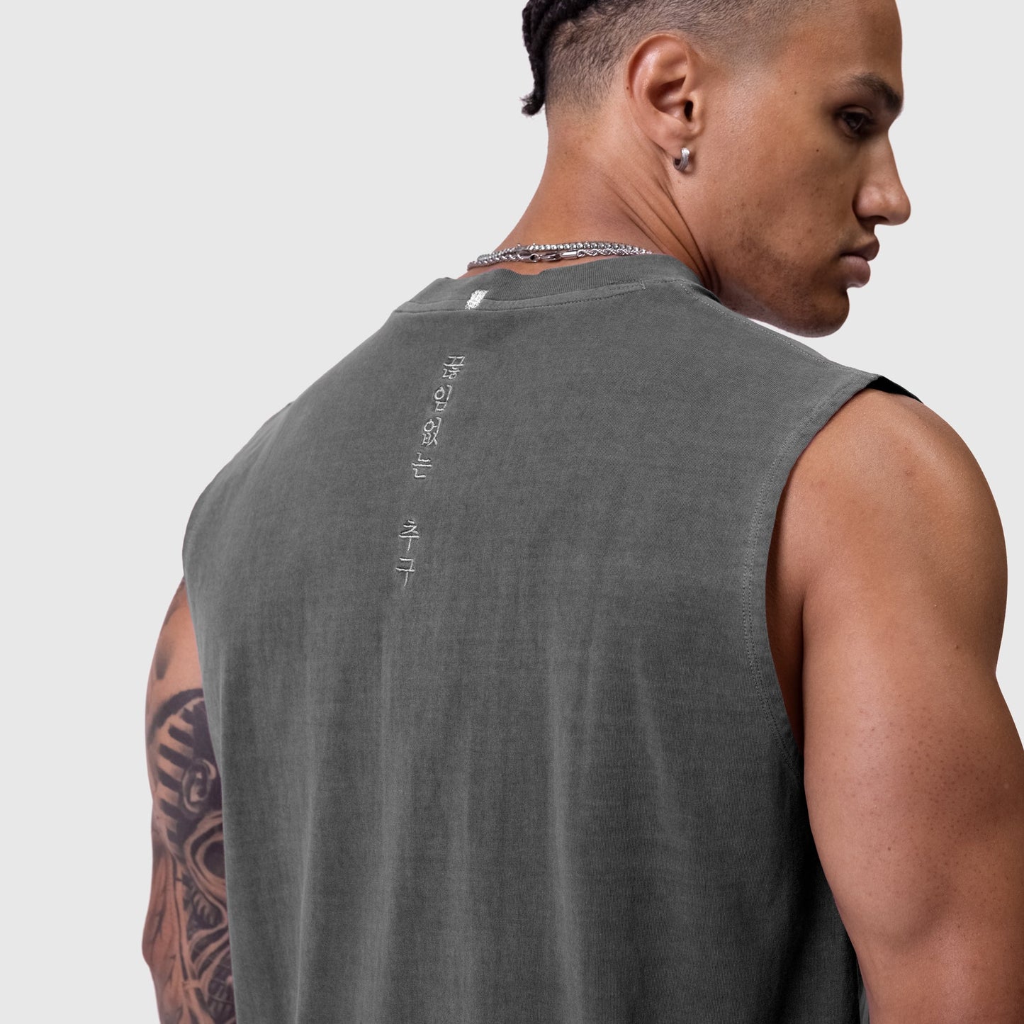 0807. Tech Essential™ Relaxed Cutoff Faded Grey | ASRV near me