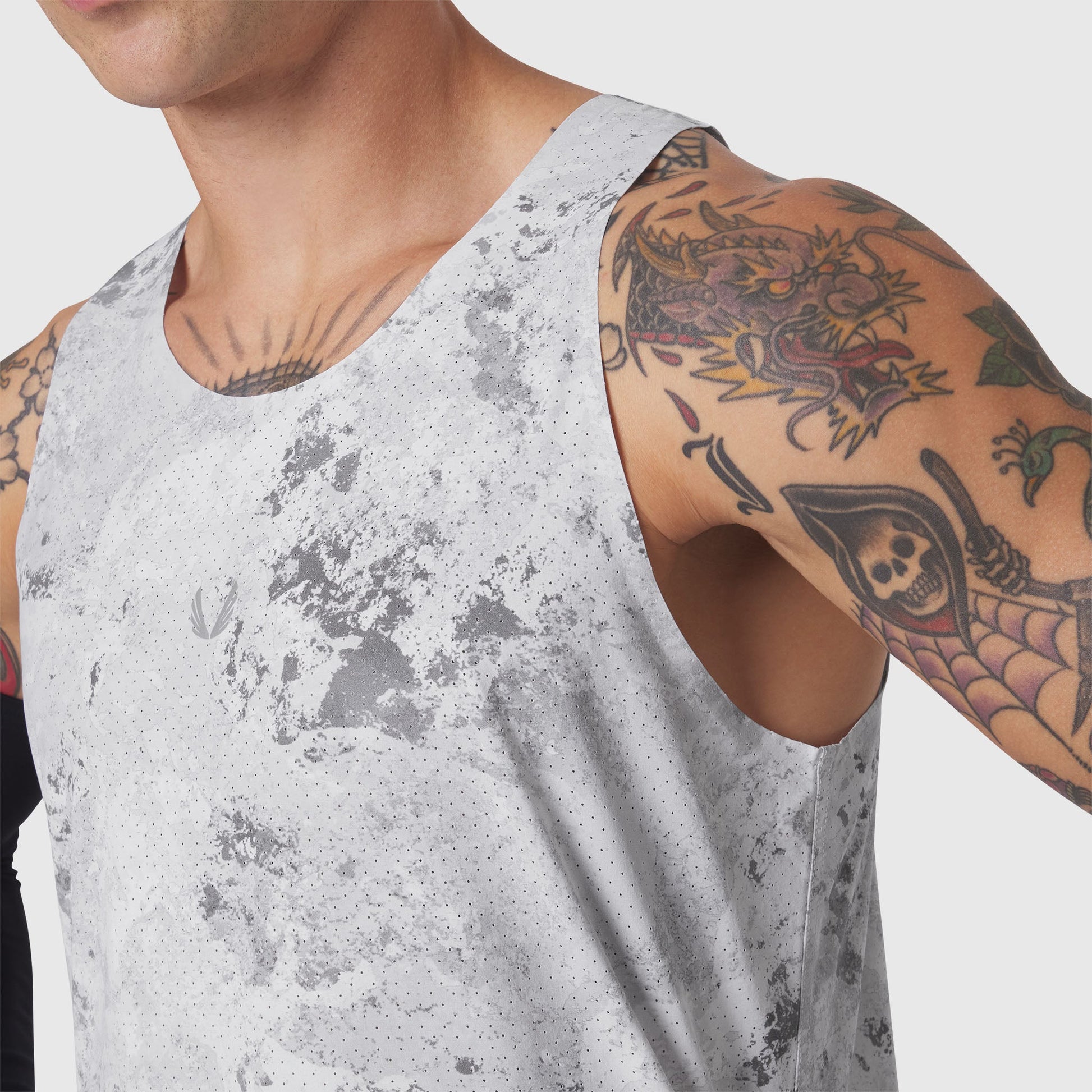 1189. Aerotex™ Perforated Run Tank Sedona Snow Camo | ASRV US