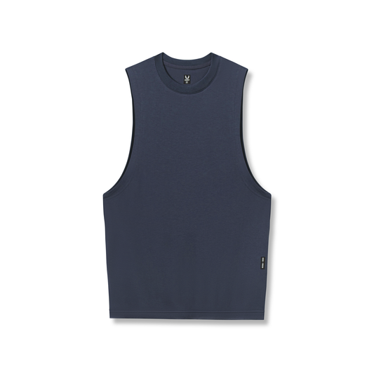 0926. Supima® Muscle Tank Navy | ASRV on sale