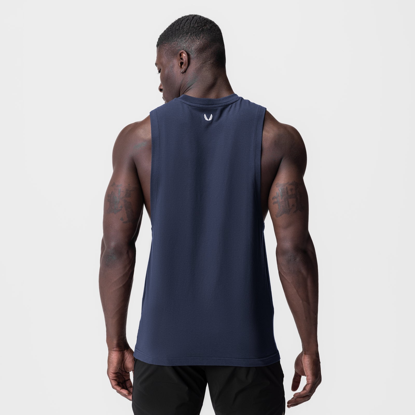 0926. Supima® Muscle Tank Navy | ASRV on sale