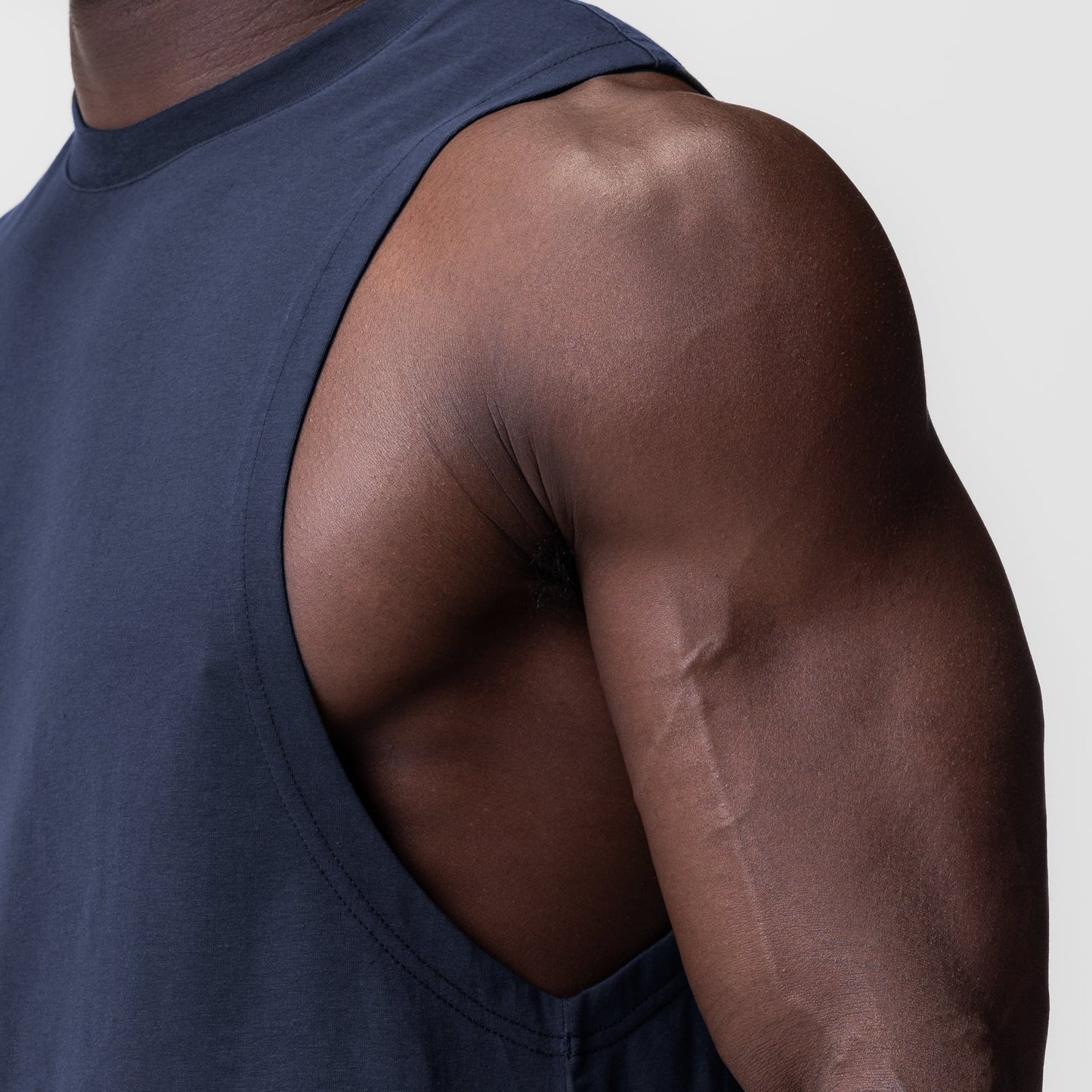 0926. Supima® Muscle Tank Navy | ASRV on sale