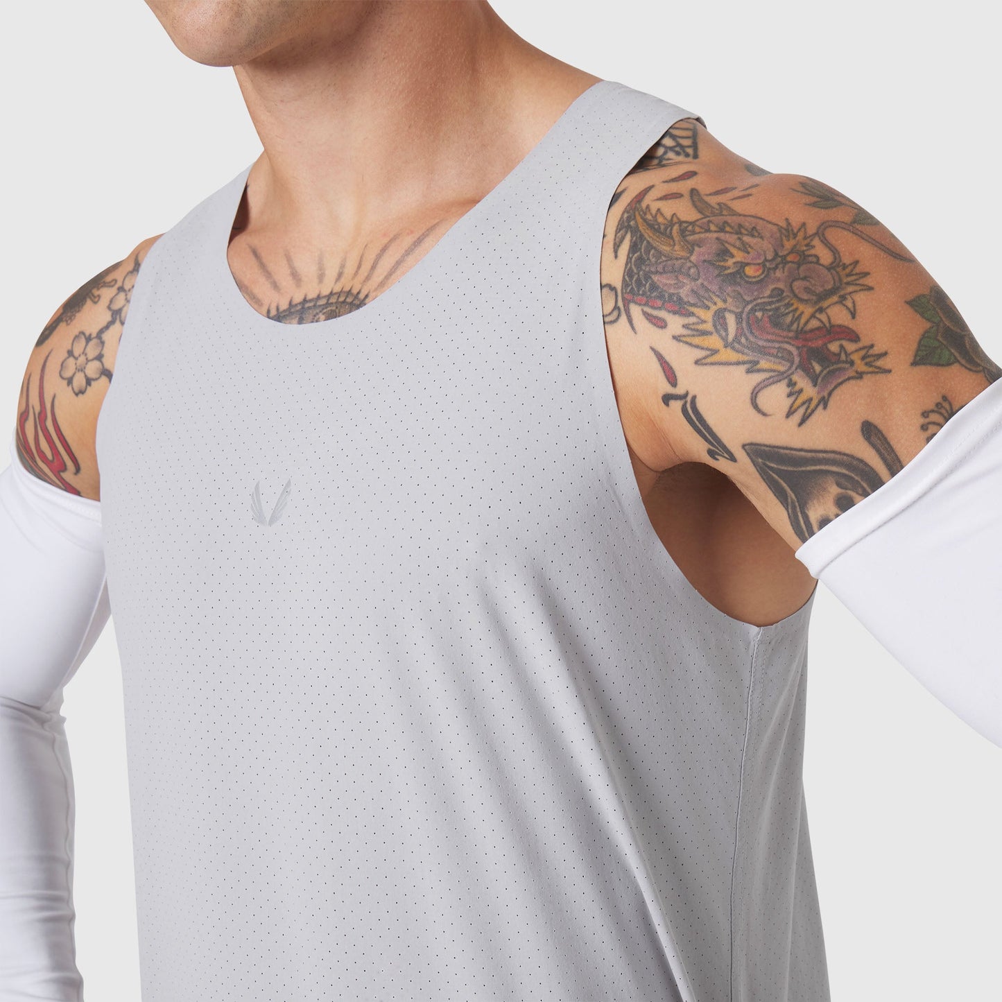 1189. Aerotex™ Perforated Run Tank Slate Grey | ASRV US