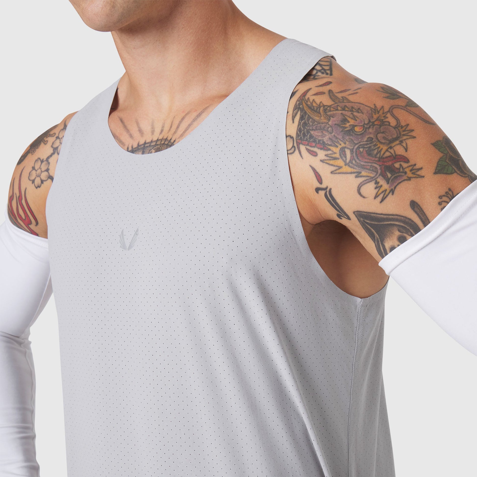 1189. Aerotex™ Perforated Run Tank Slate Grey | ASRV US