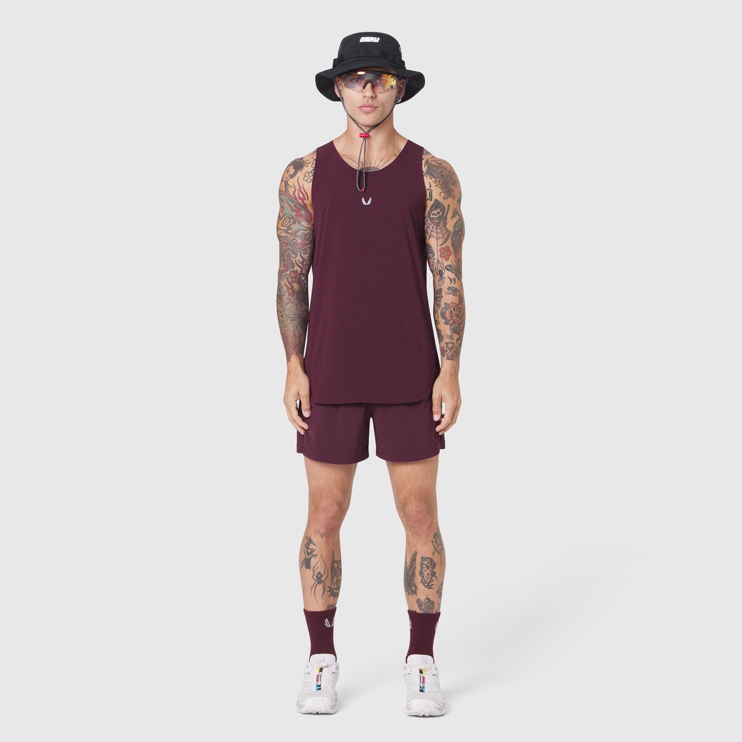 1189. Aerotex™ Perforated Run Tank Merlot | ASRV sale