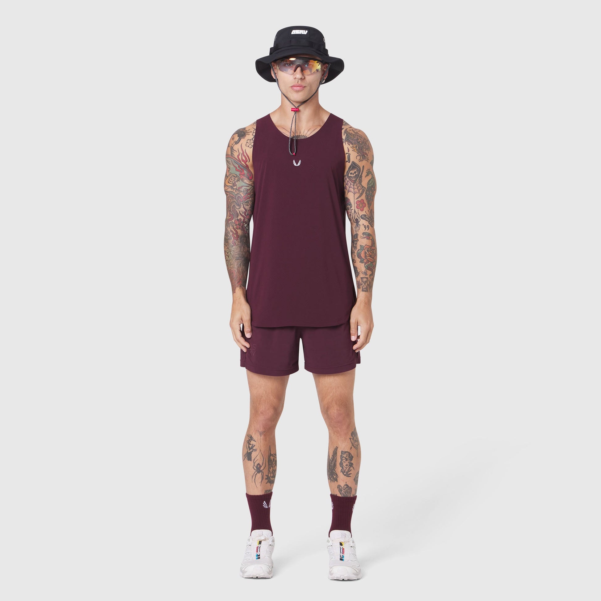 1189. Aerotex™ Perforated Run Tank Merlot | ASRV sale