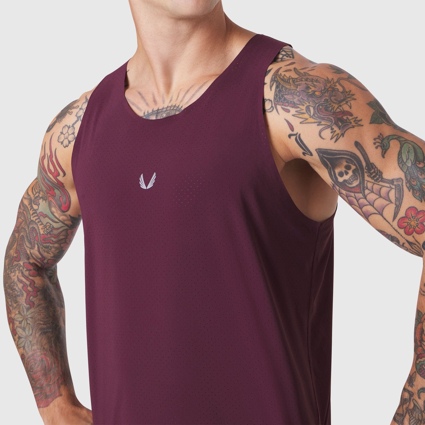 1189. Aerotex™ Perforated Run Tank Merlot | ASRV sale