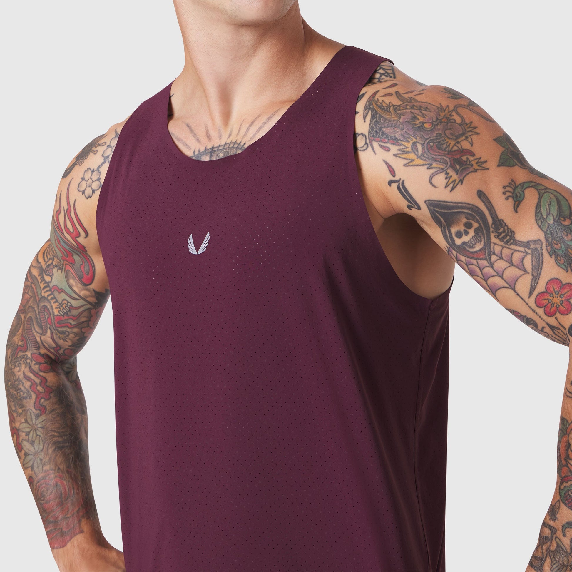 1189. Aerotex™ Perforated Run Tank Merlot | ASRV sale