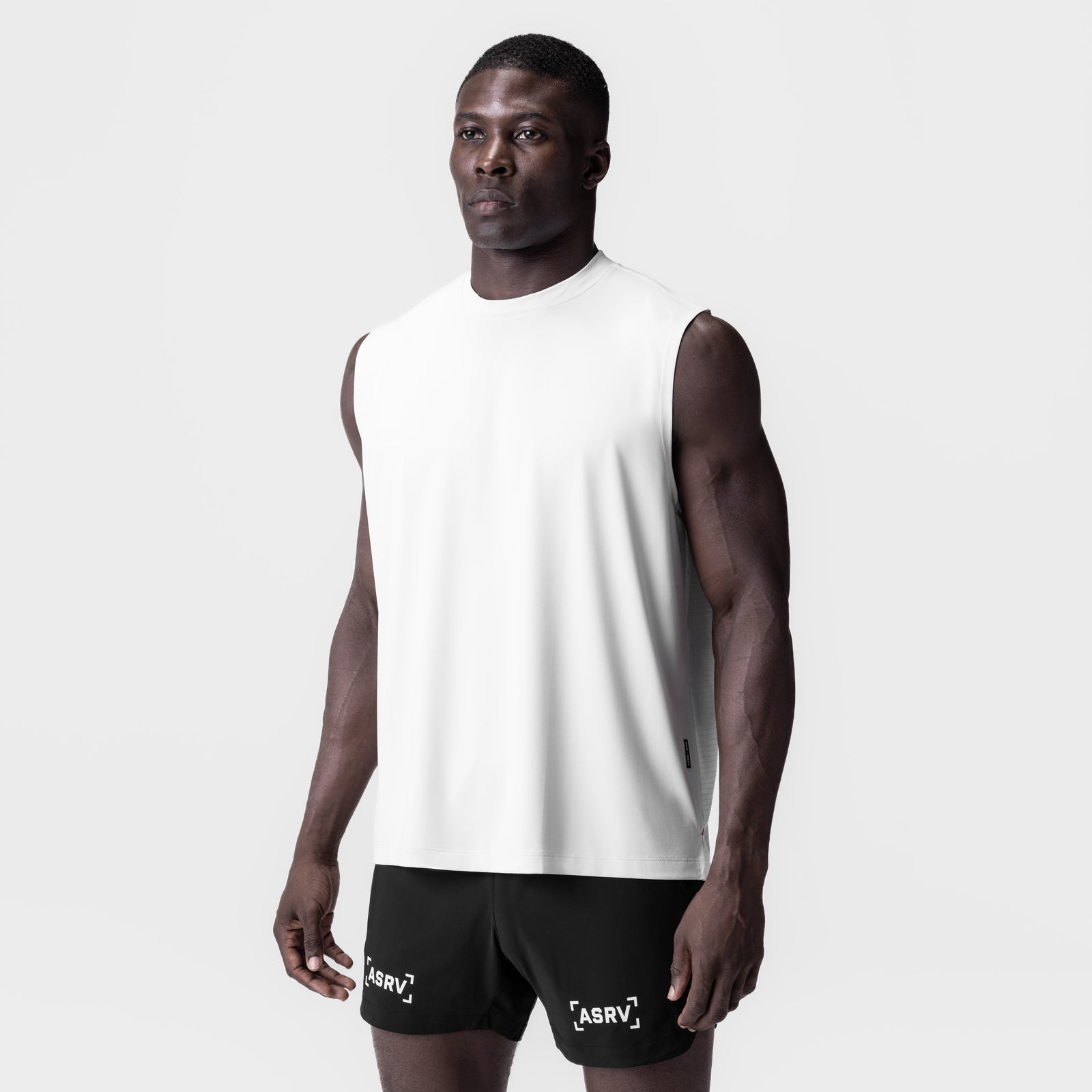 0927. 3D-Lite® 2.0 Lycra® Relaxed Cutoff White | ASRV discount