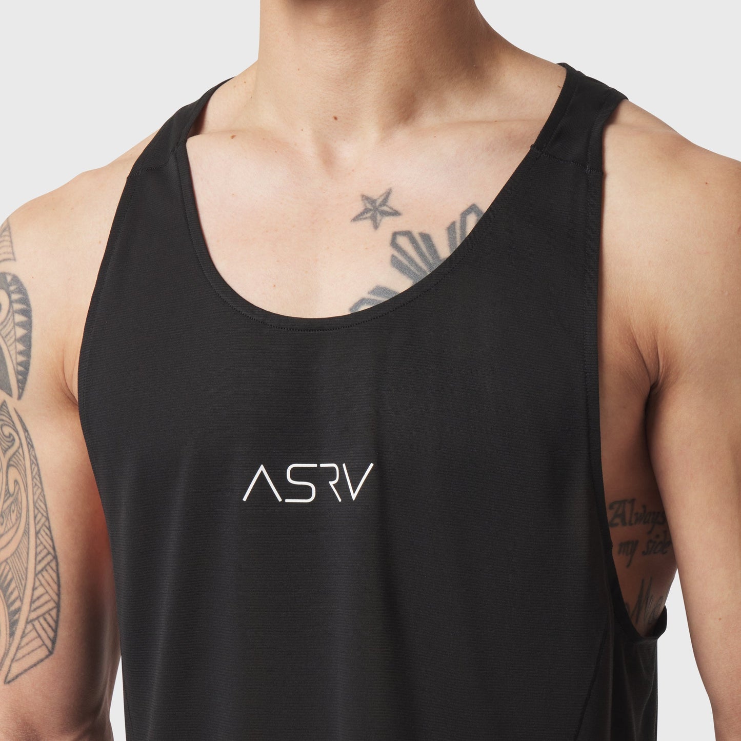 1168. Polartec® Delta Singlet Black | ASRV US