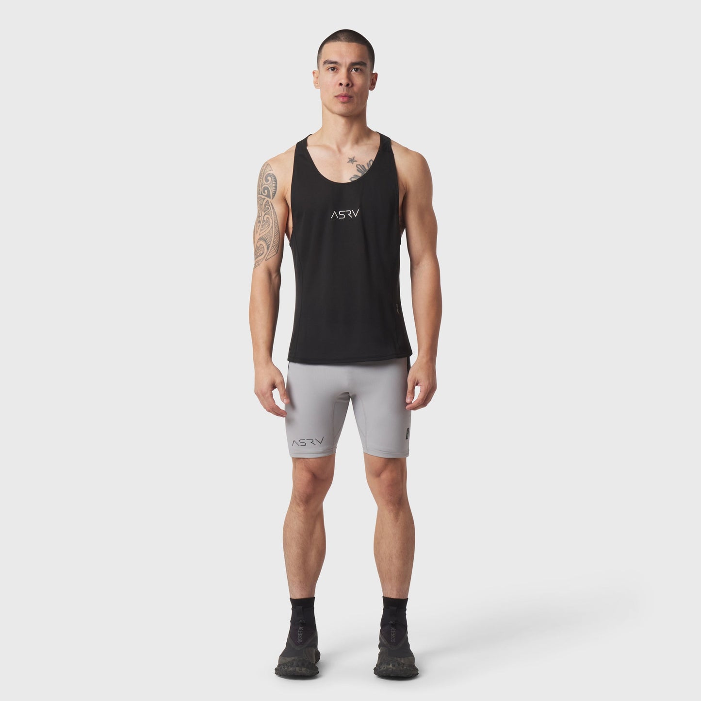 1168. Polartec® Delta Singlet Black | ASRV US