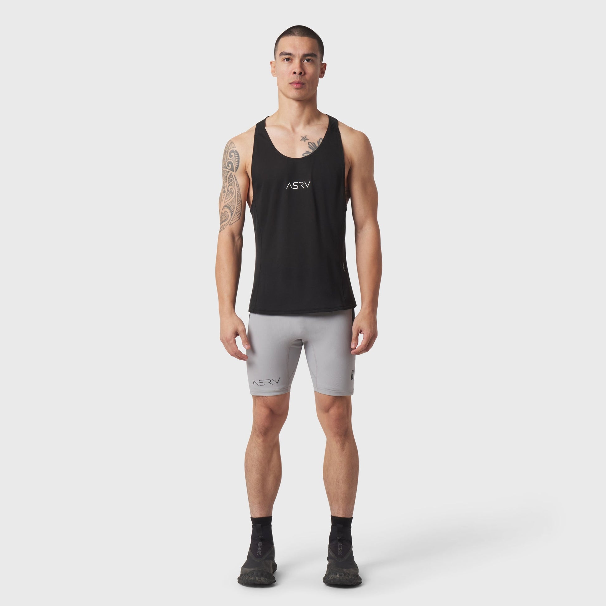 1168. Polartec® Delta Singlet Black | ASRV US