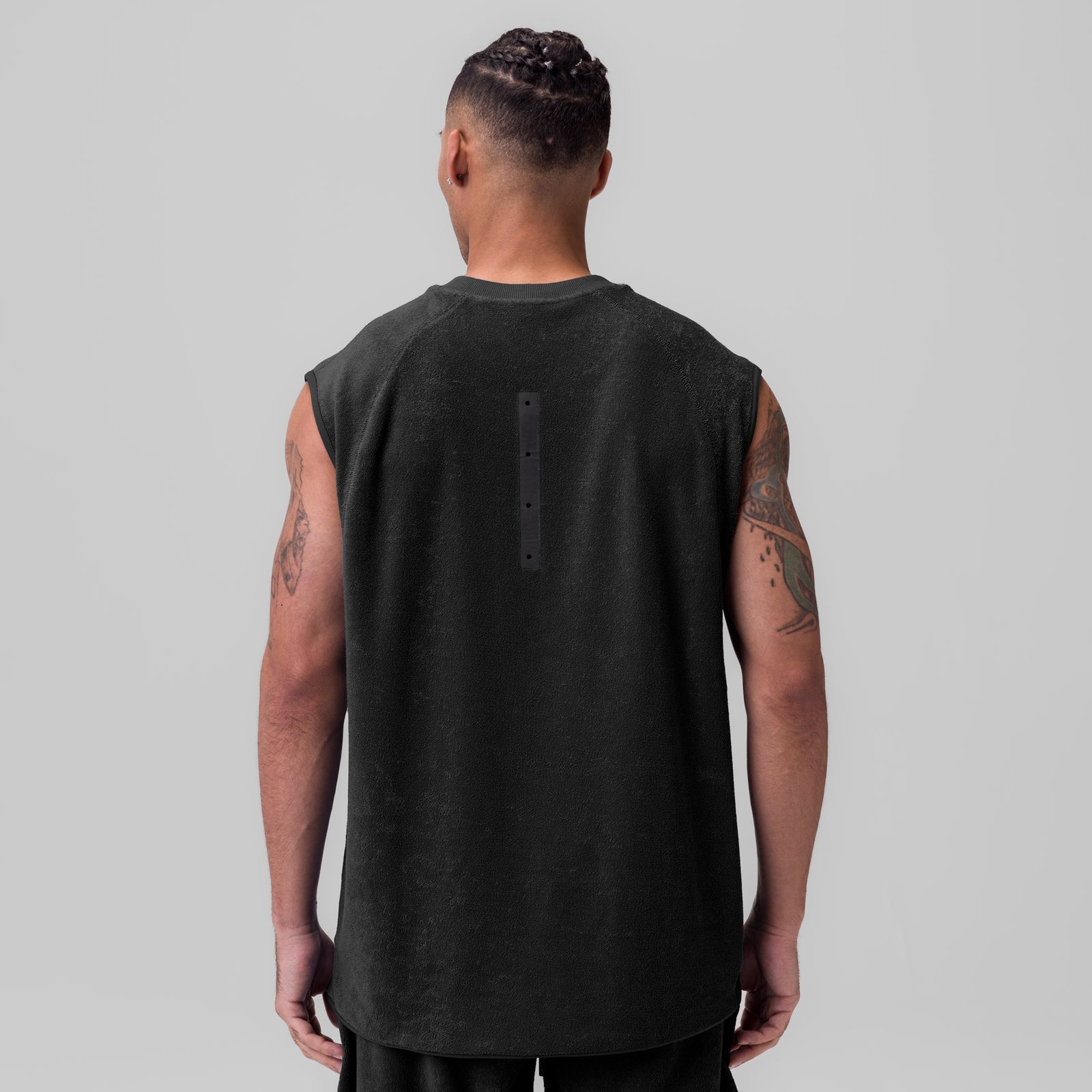 1092. Towel Terry Cutoff Black | ASRV sale