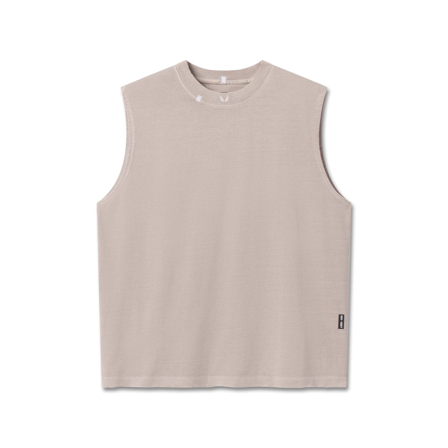 0807. Tech Essential™ Relaxed Cutoff Faded Chai | ASRV on sale