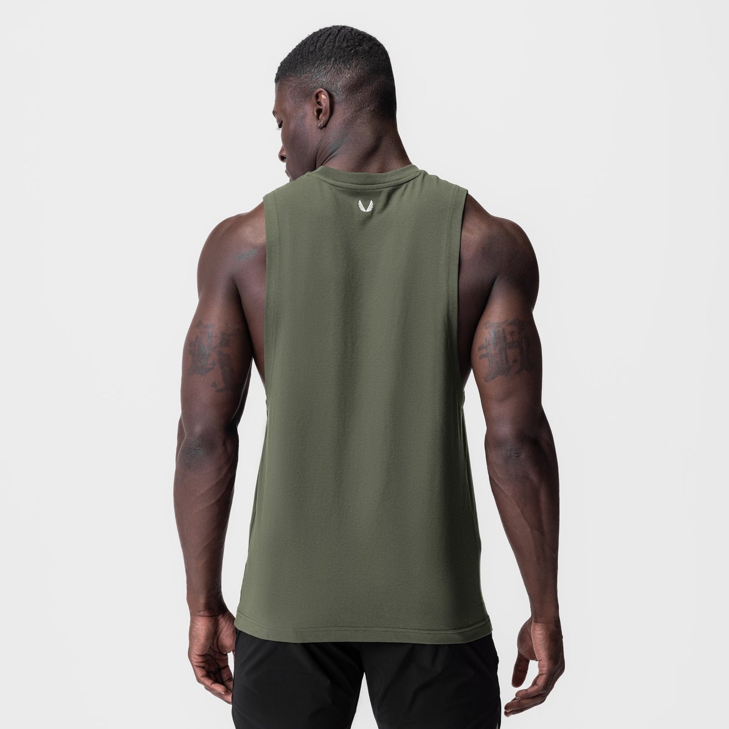 0926. Supima® Muscle Tank Olive | ASRV for sale